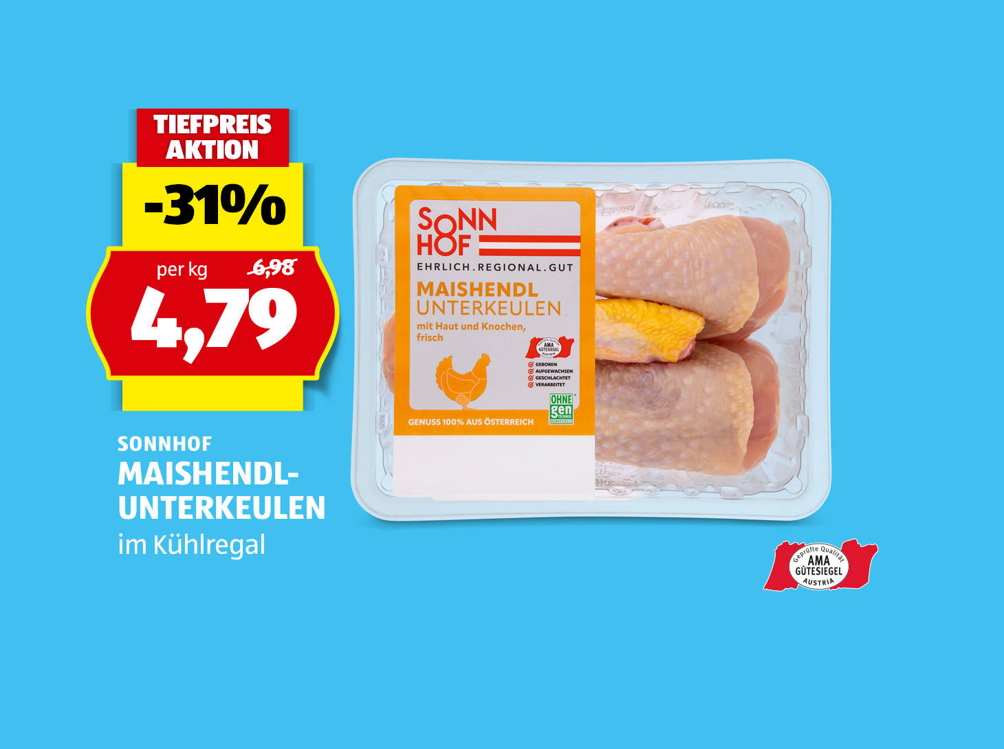 Sonnhof Maishendl-Unterkeulen, € 4,79