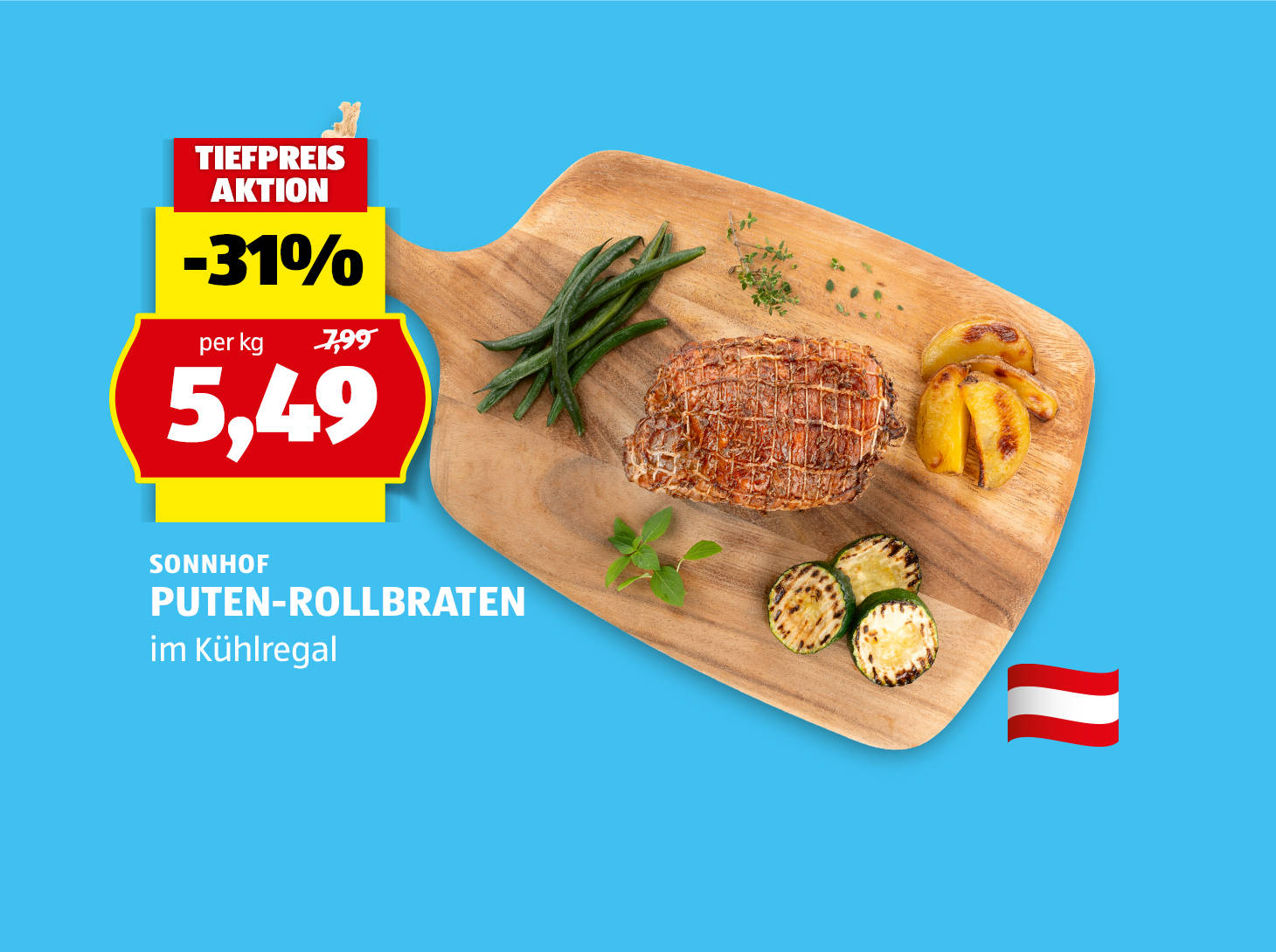 Sonnhof, Puten-Rollbraten, € 5,49