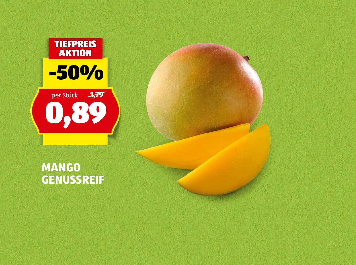 Mango genussreif, € 0,89