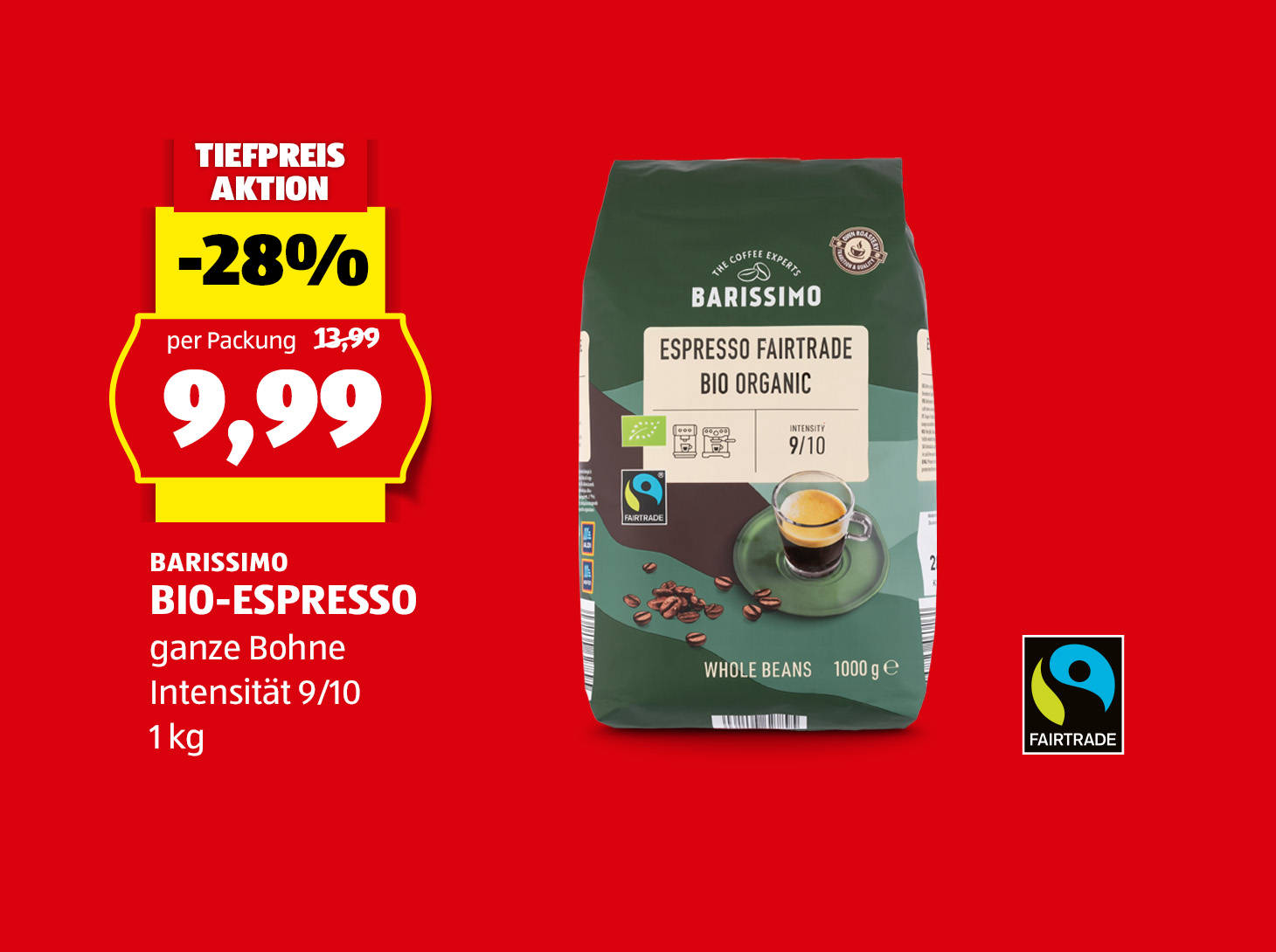 Barissimo BIO-Espresso, € 9,99