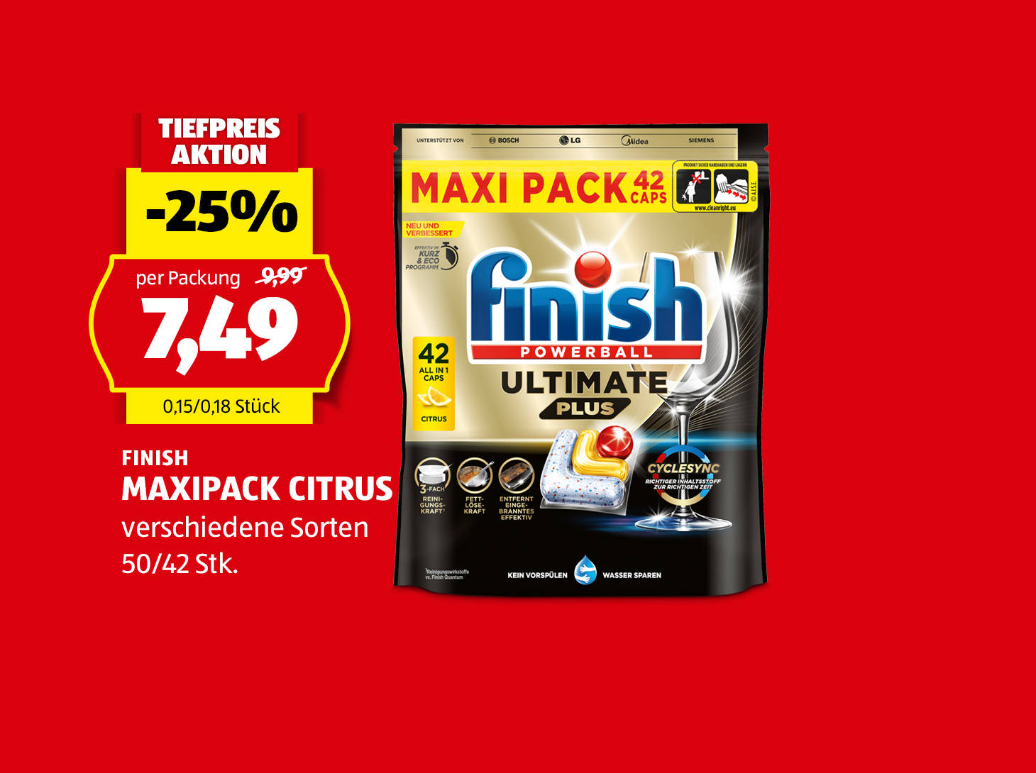 Finish Maxipack Citrus, € 7,49