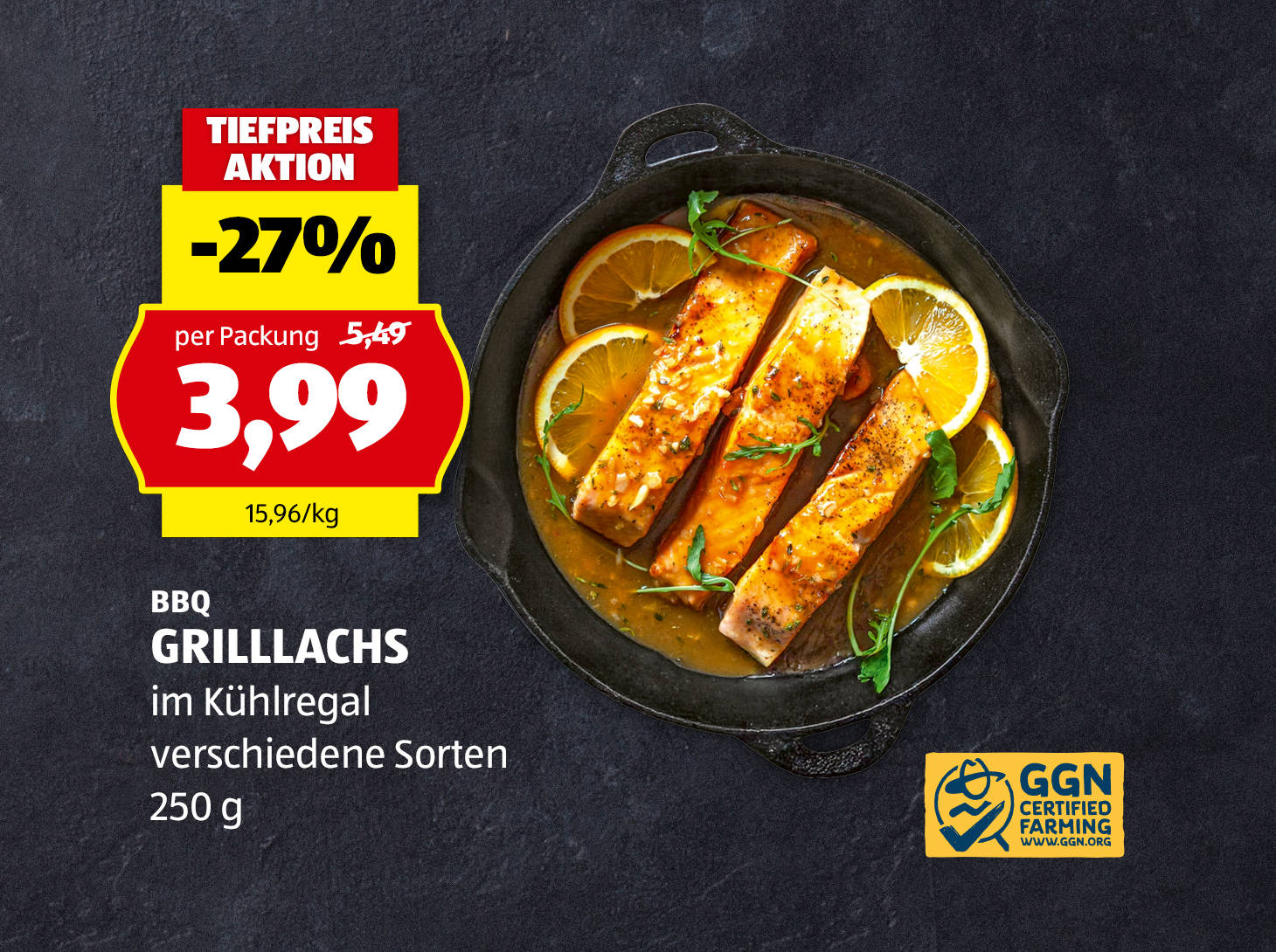 Grilllachs