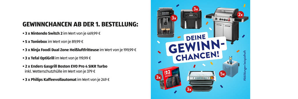 Deine Gewinnchance ab dem ersten Kauf