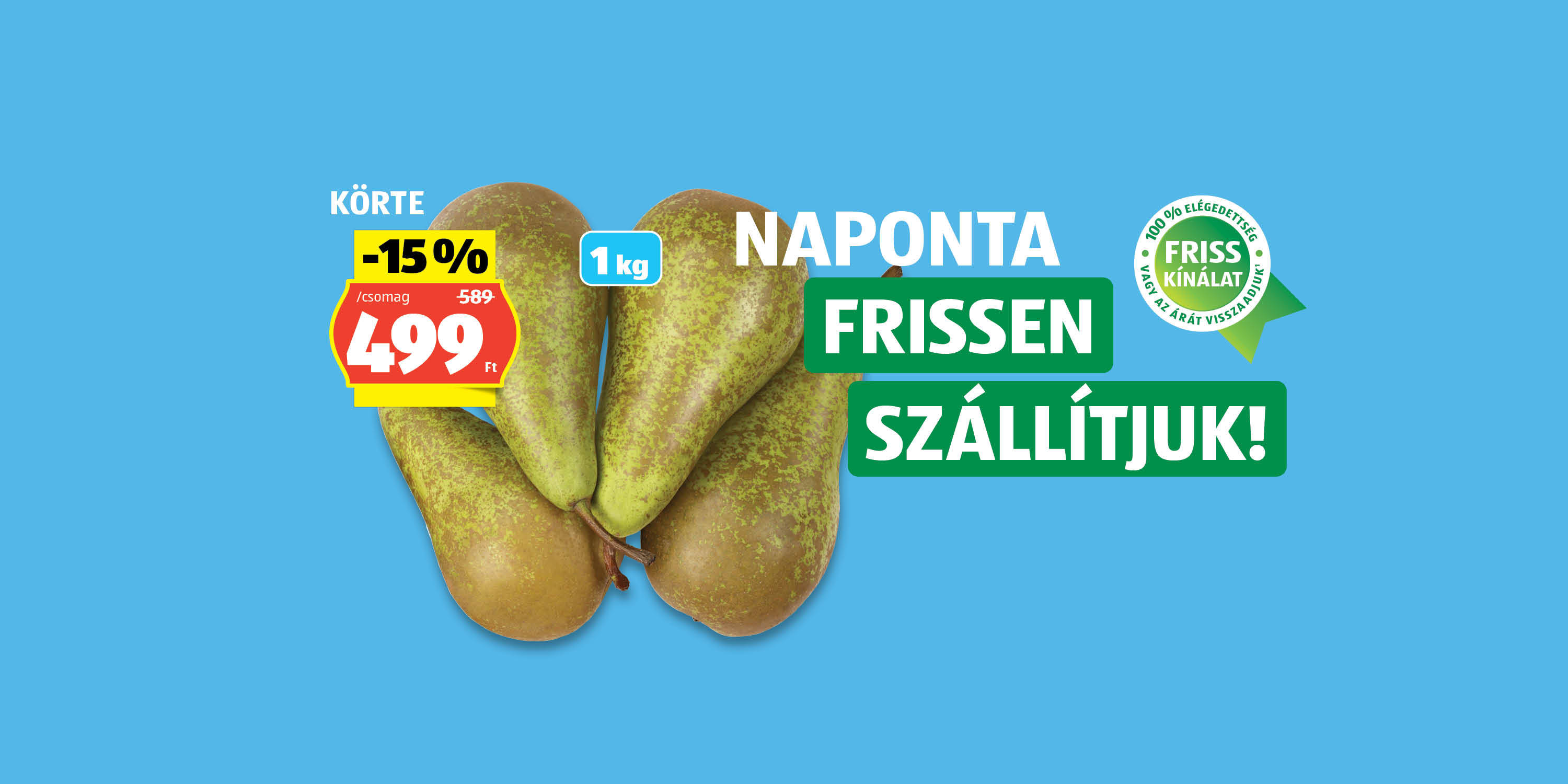ALDI - Frissesség minden nap