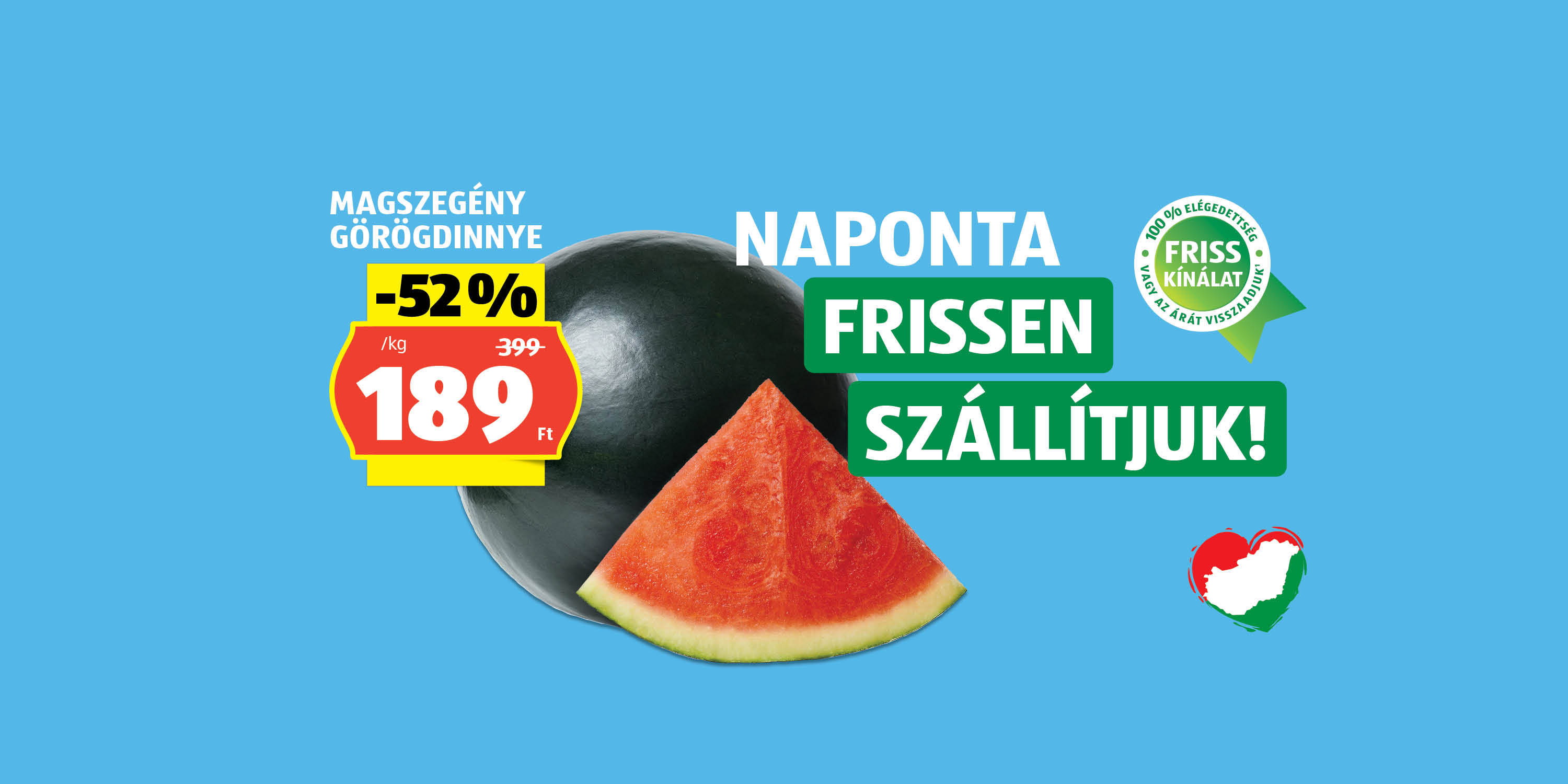 ALDI - Frissesség minden nap