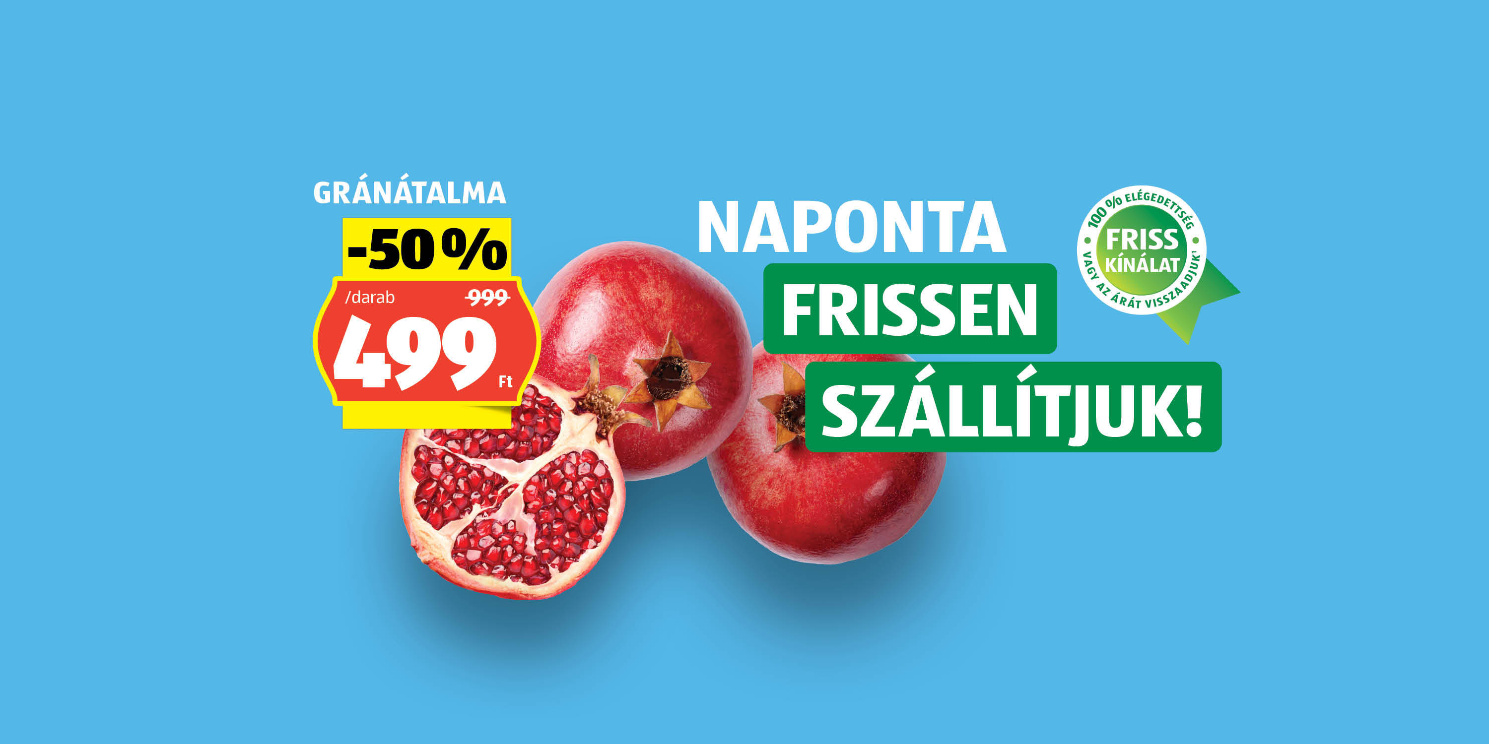 ALDI - Frissesség minden nap