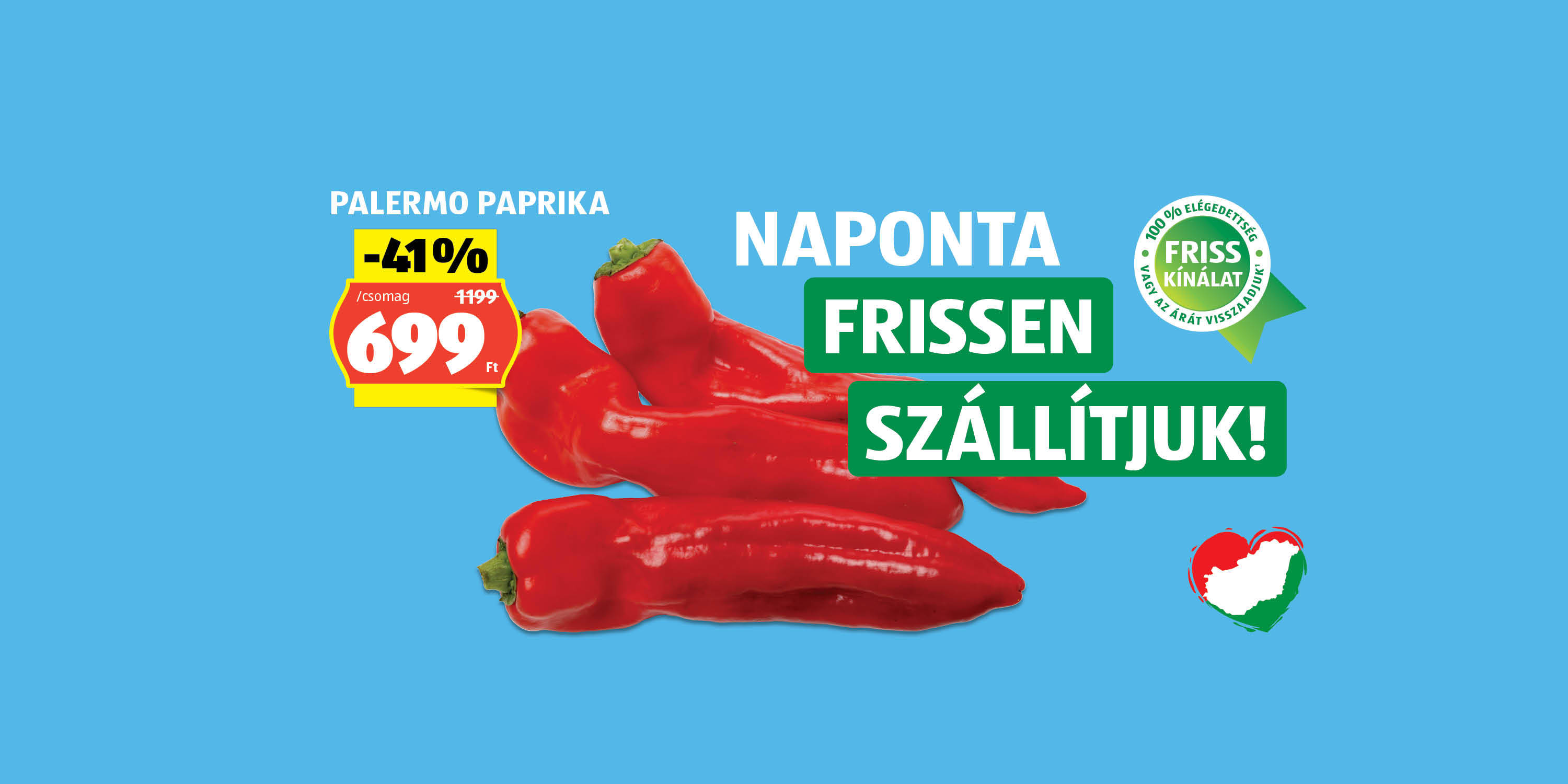 ALDI - Frissesség minden nap