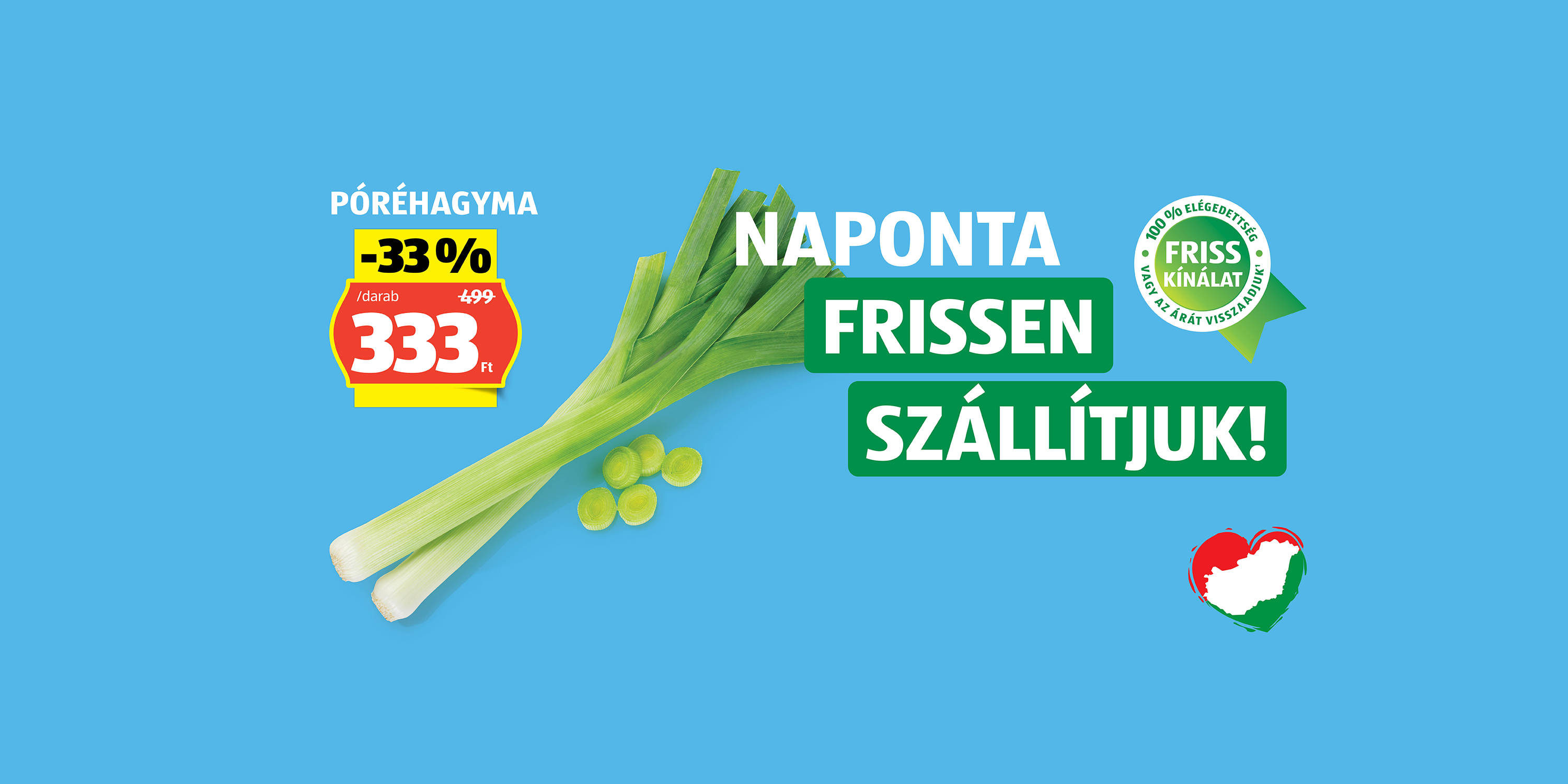 ALDI - Frissesség minden nap