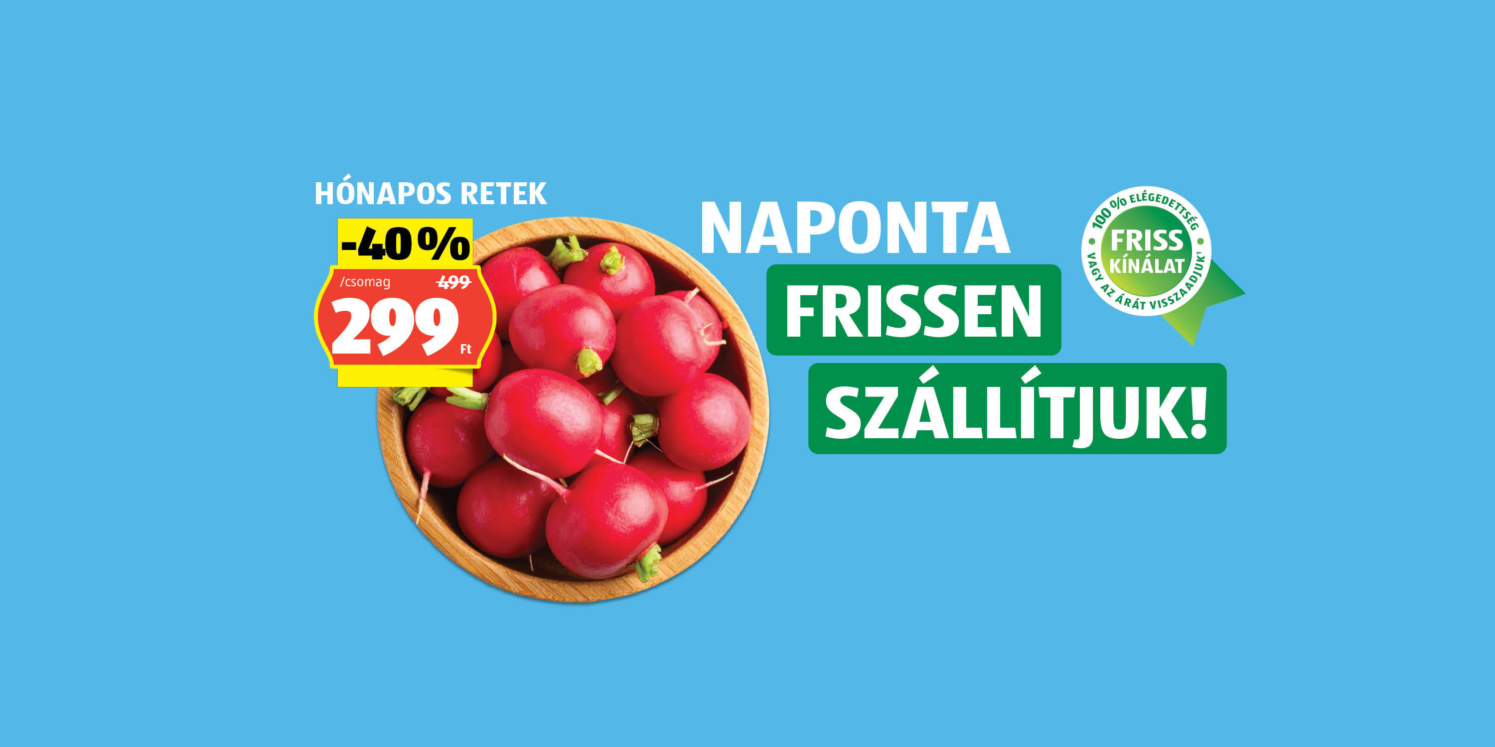 ALDI - Frissesség minden nap