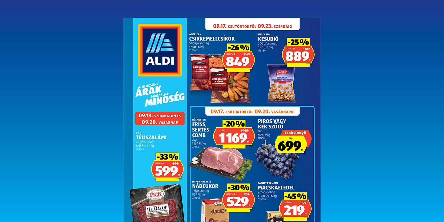 ALDI - Online akciós újság