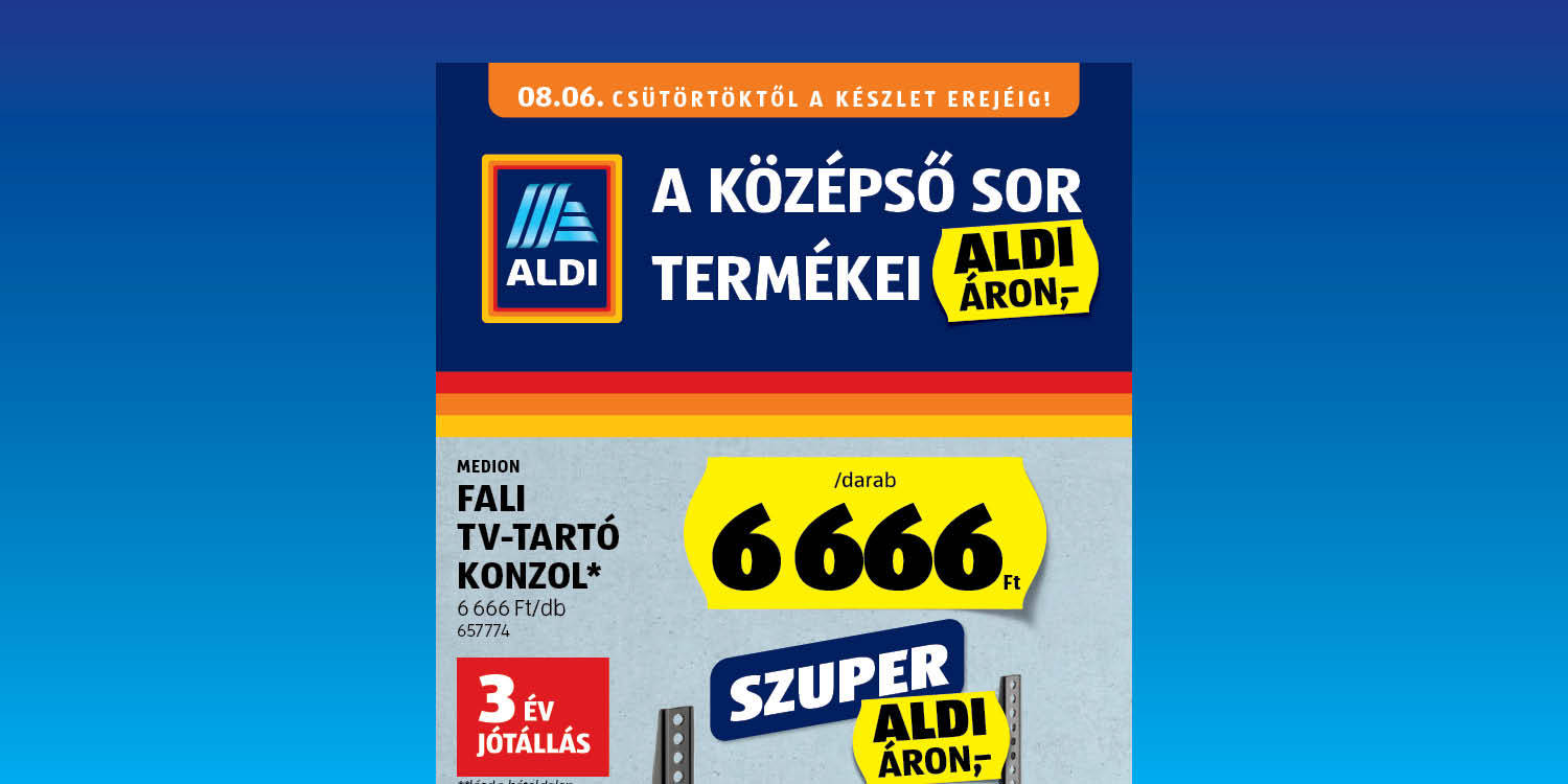 ALDI - Online akciós újság non-food katalógus