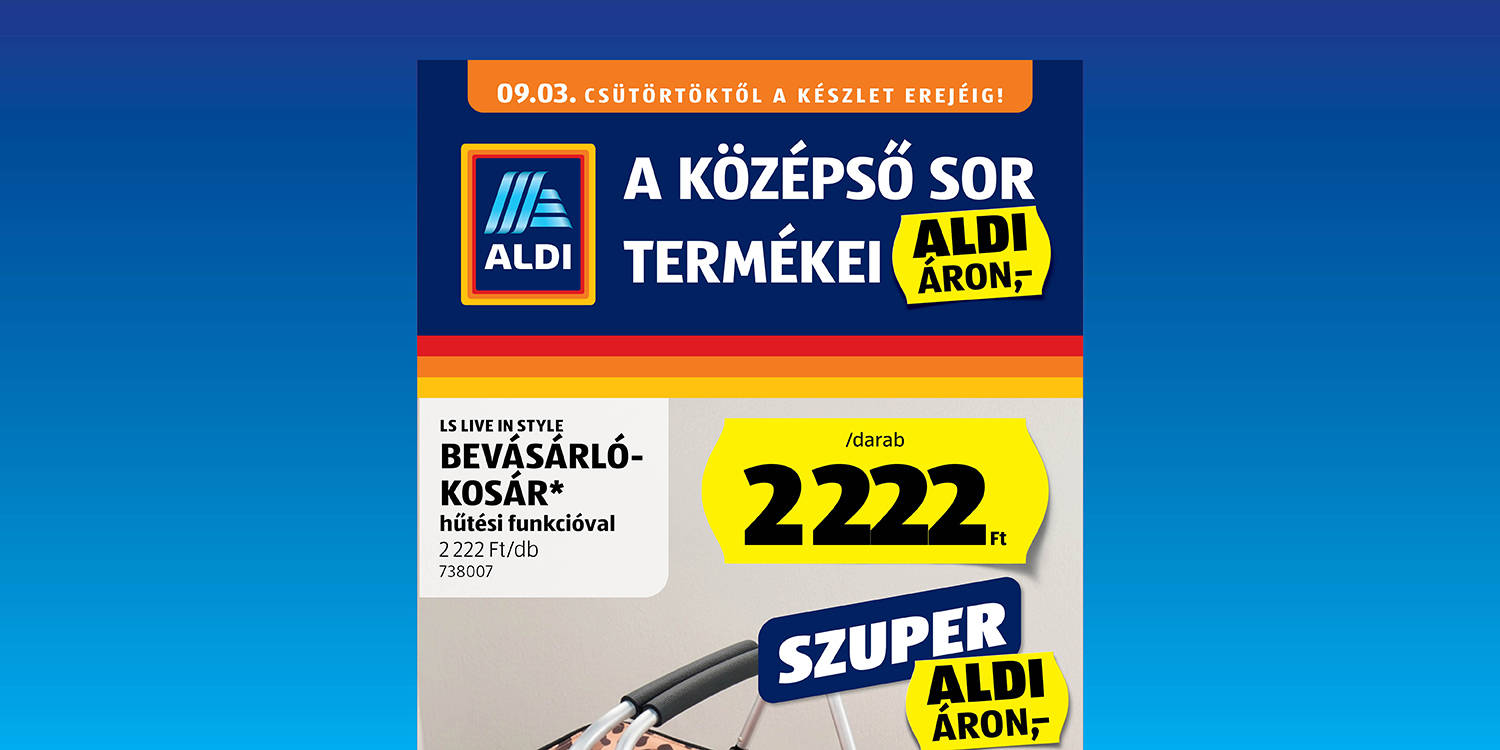 ALDI - Online akciós újság non-food katalógus