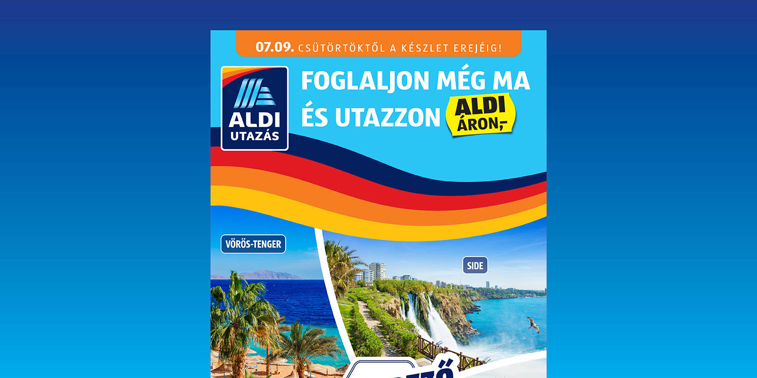 ALDI - Online akciós újság utazás katalógus