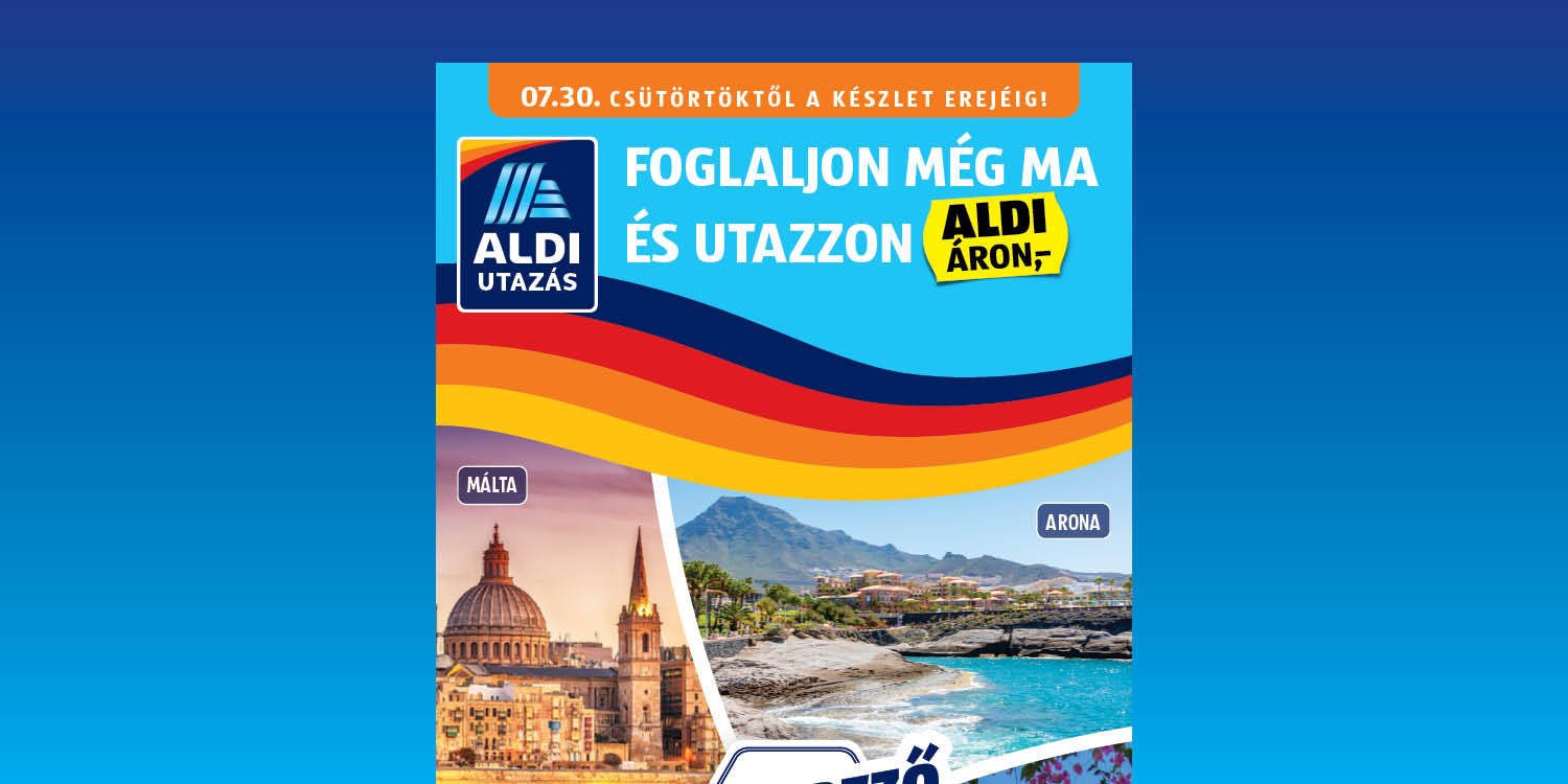 ALDI - Online akciós újság utazás katalógus