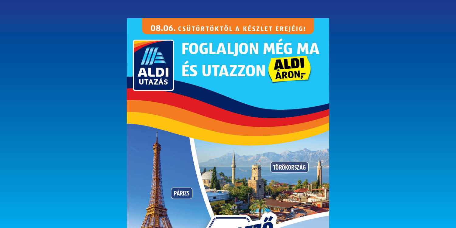 ALDI - Online akciós újság utazás katalógus