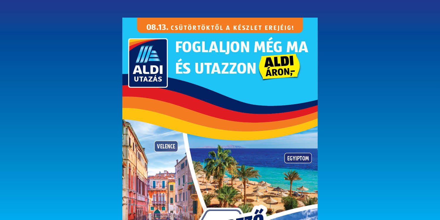 ALDI - Online akciós újság utazás katalógus