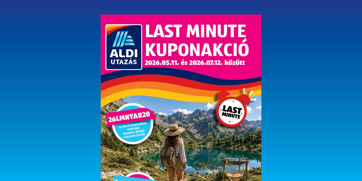 ALDI - Online akciós újság utazás katalógus