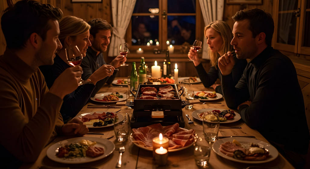 Raclette unter Freunden