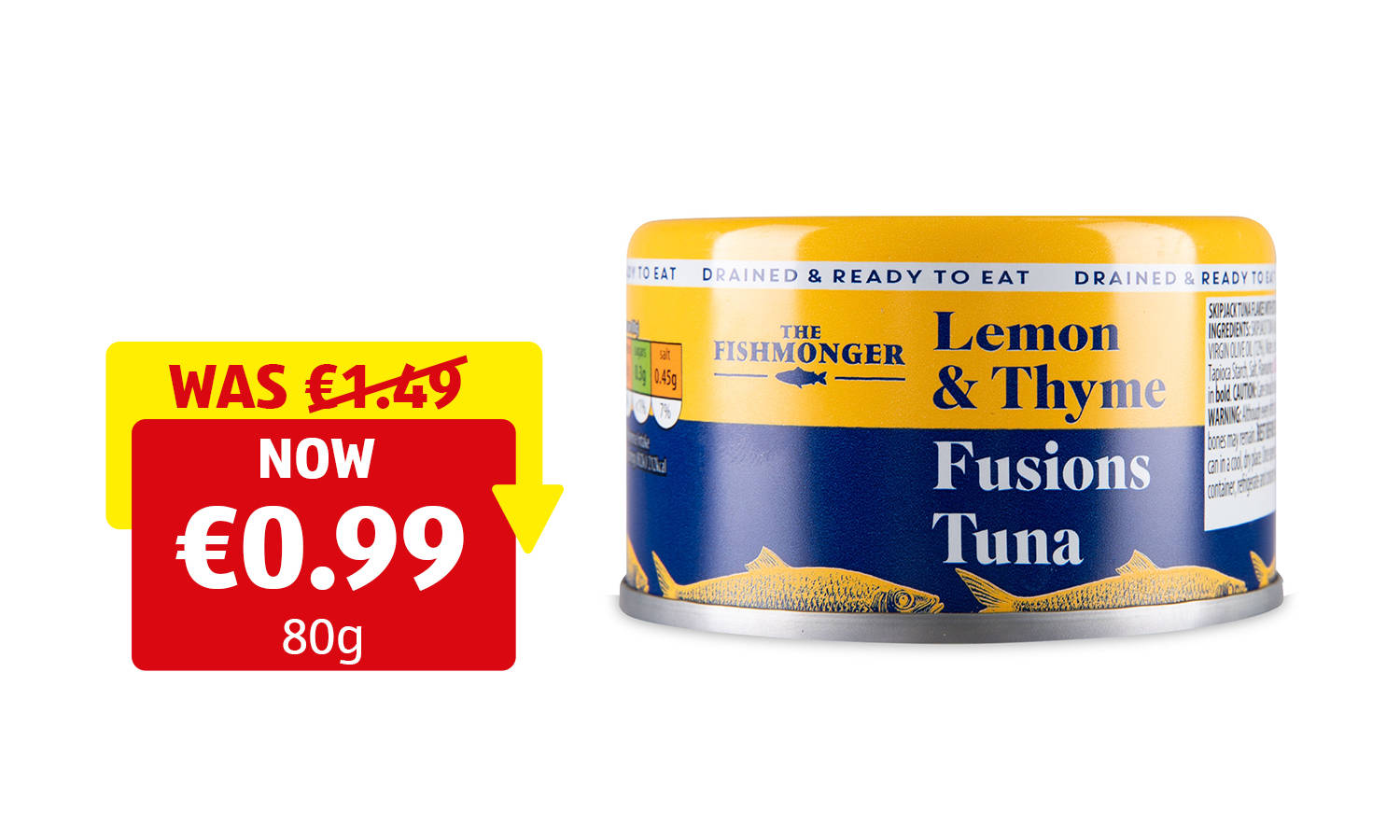 Image of Lemon & Thyme Flavoured Tuna