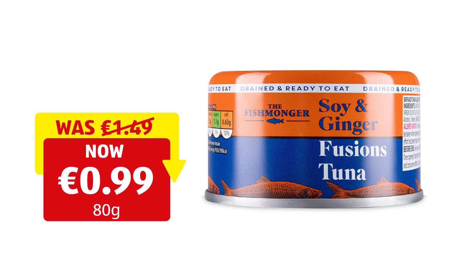 Image of Soy & Ginger Flavoured Tuna