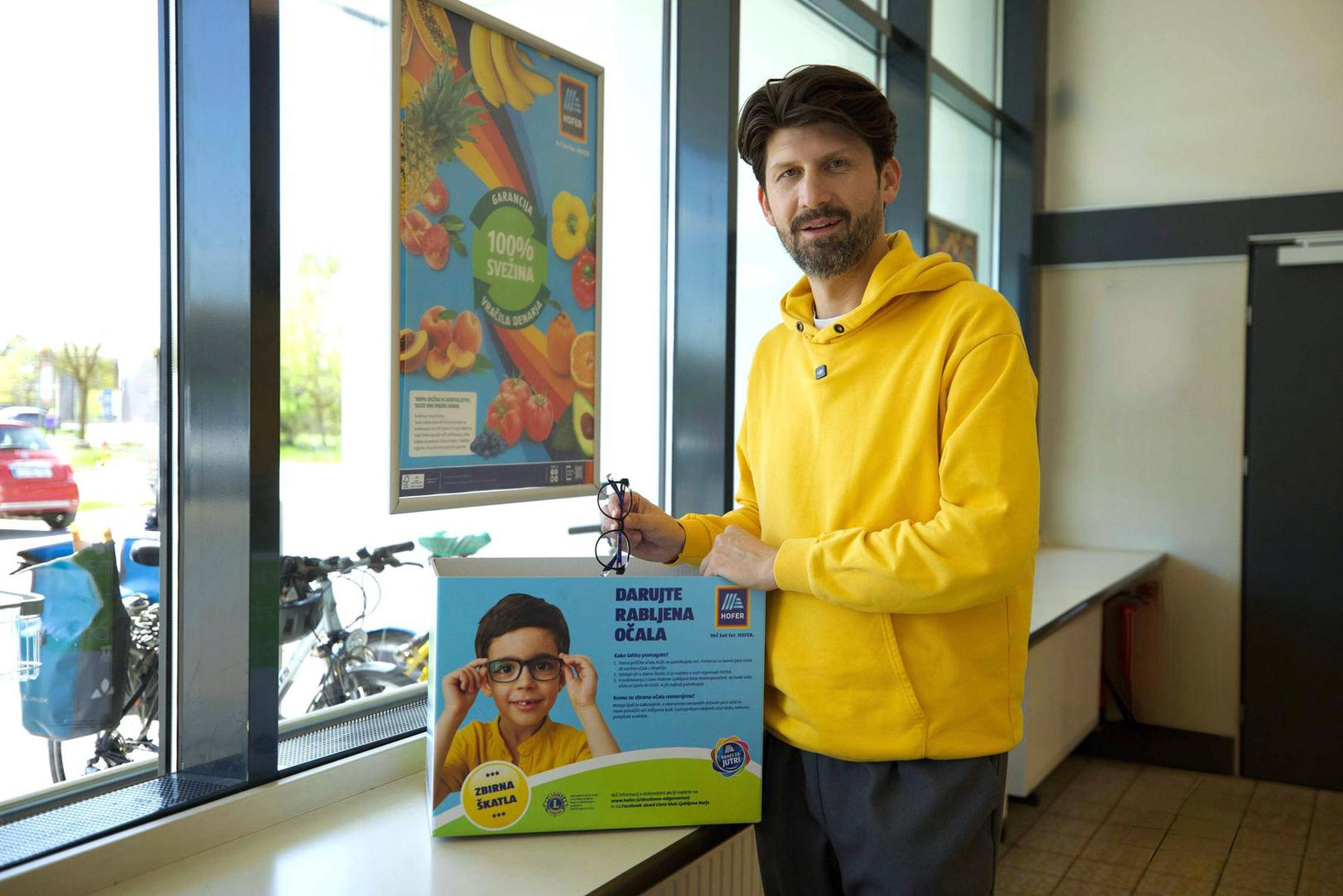 Ambasador akcije Tomaž Mihelič Marlenna