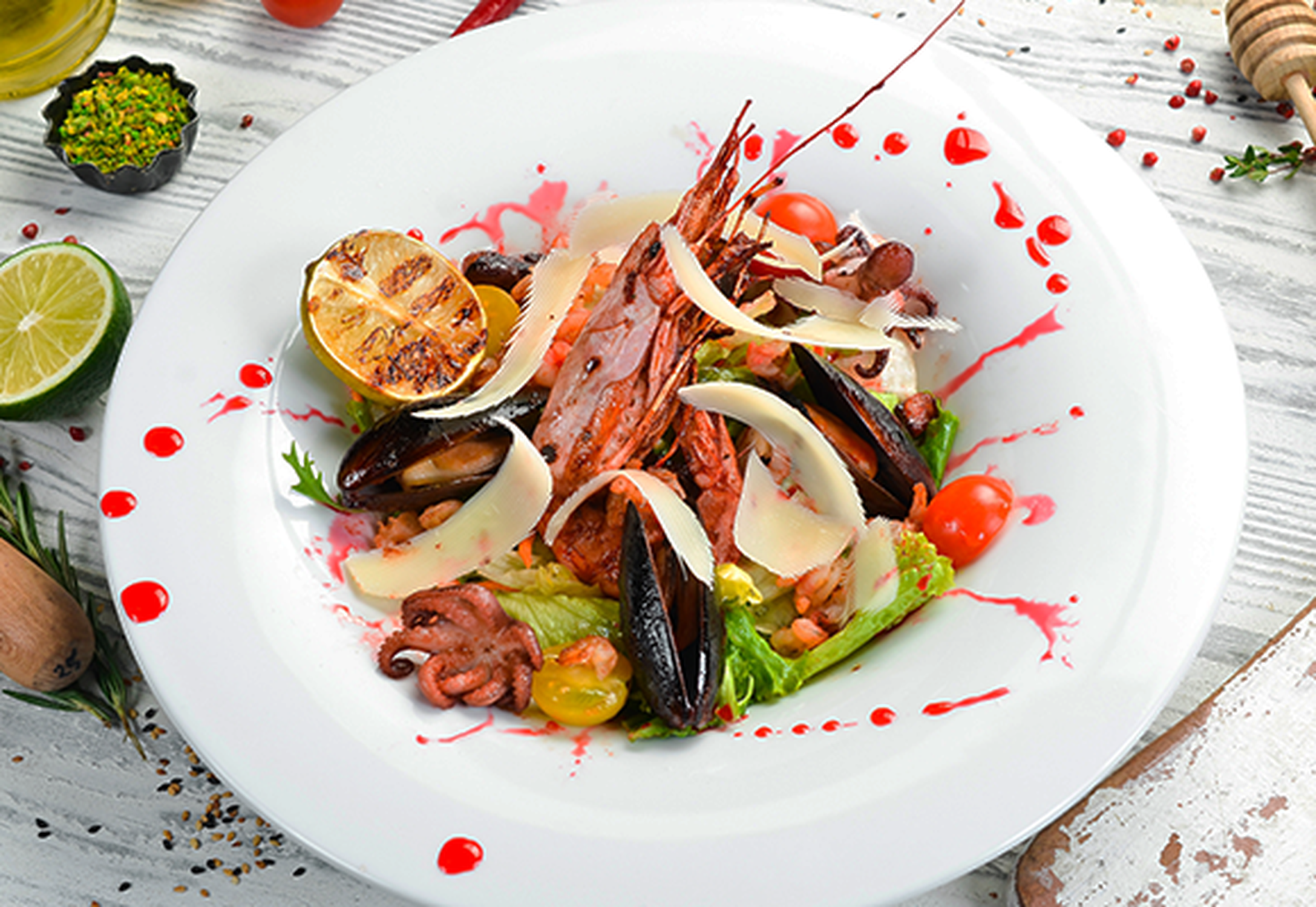 Aperitivo a base di pesce