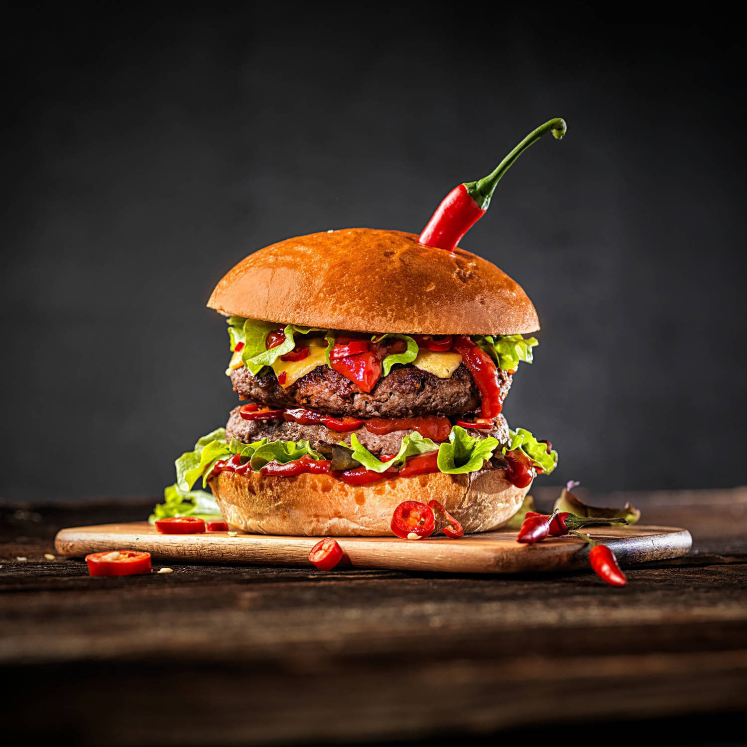 Serviervorschlag: Rindsburger