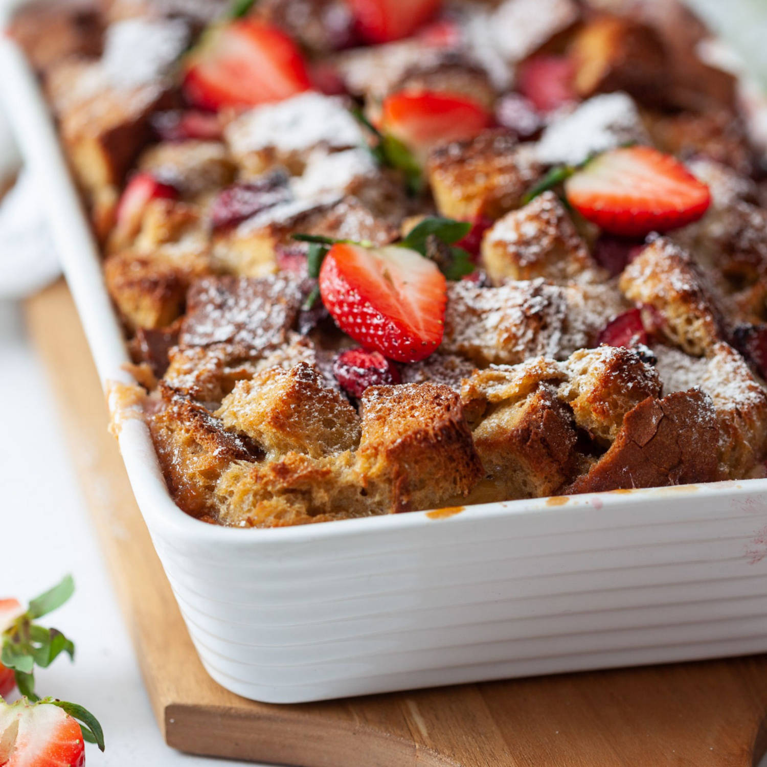 Serviervorschlag: French Toast gebacken