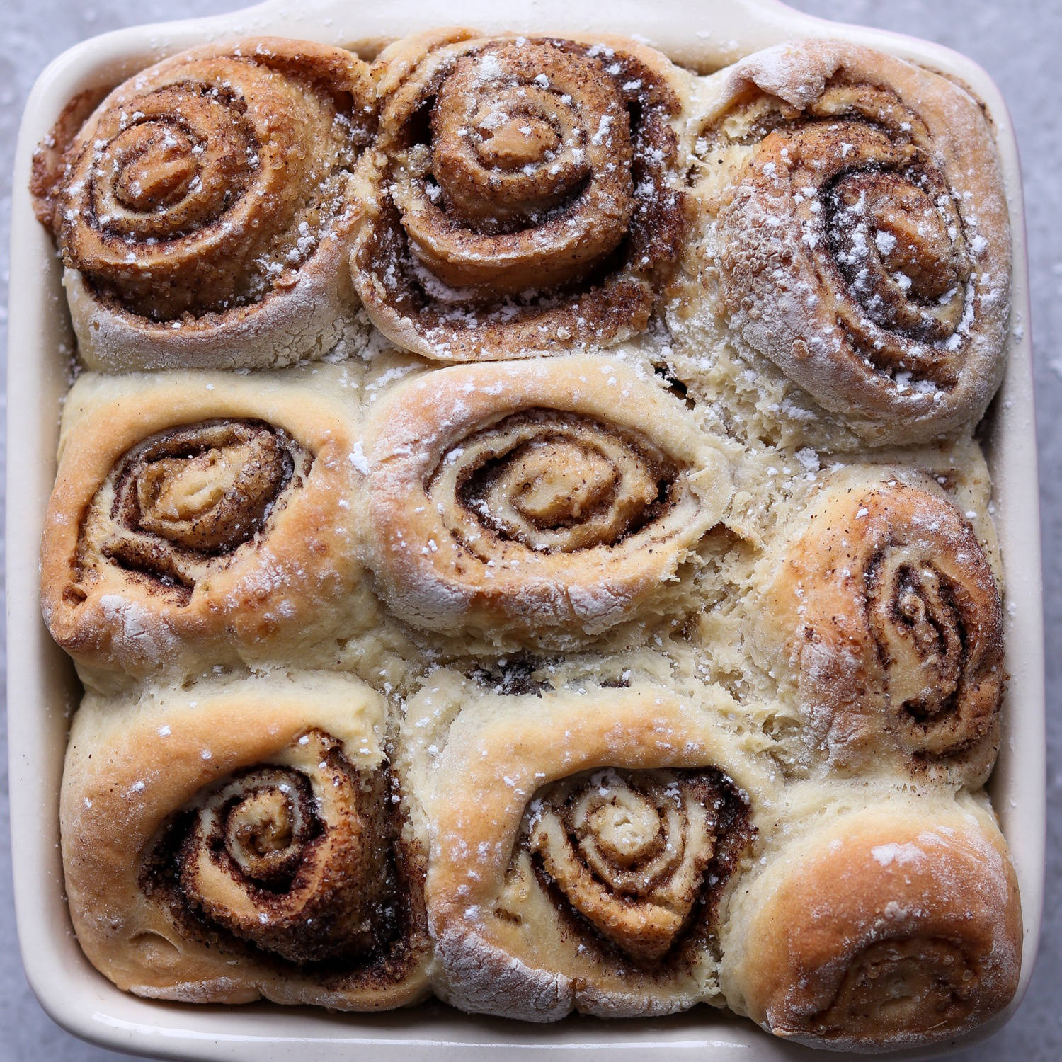 Serviervorschlag: Vegane Zimtschnecken