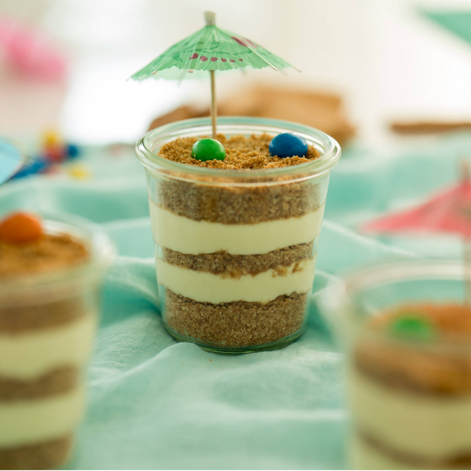 Serviervorschlag: Pudding im Glas