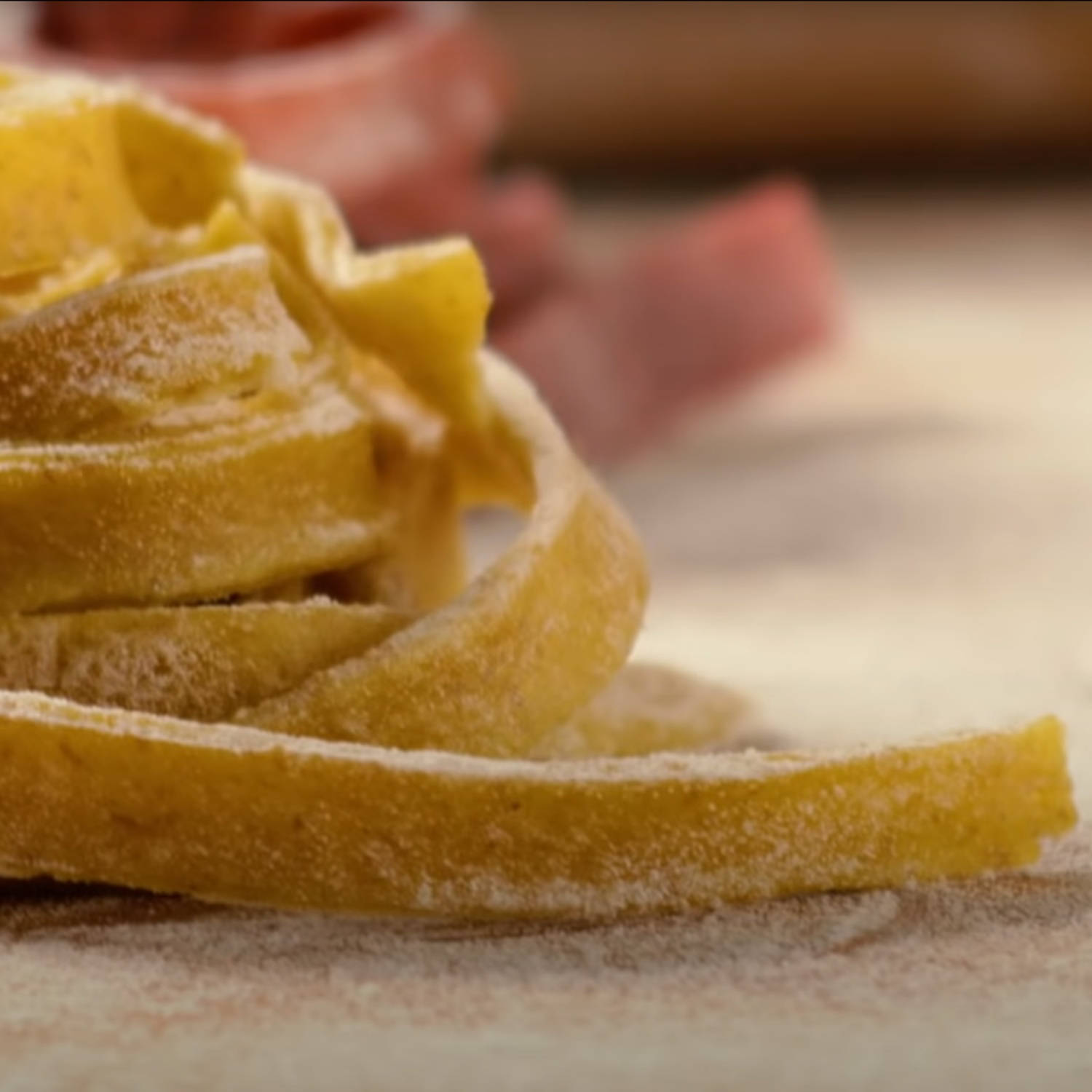 Serviervorschlag: Selbstgemachte Pasta Grundrezept