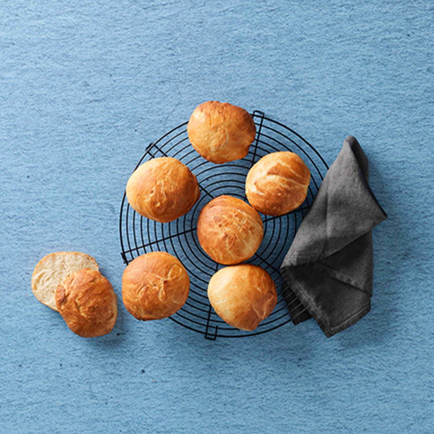 Serviervorschlag: Vegane Burger-Buns