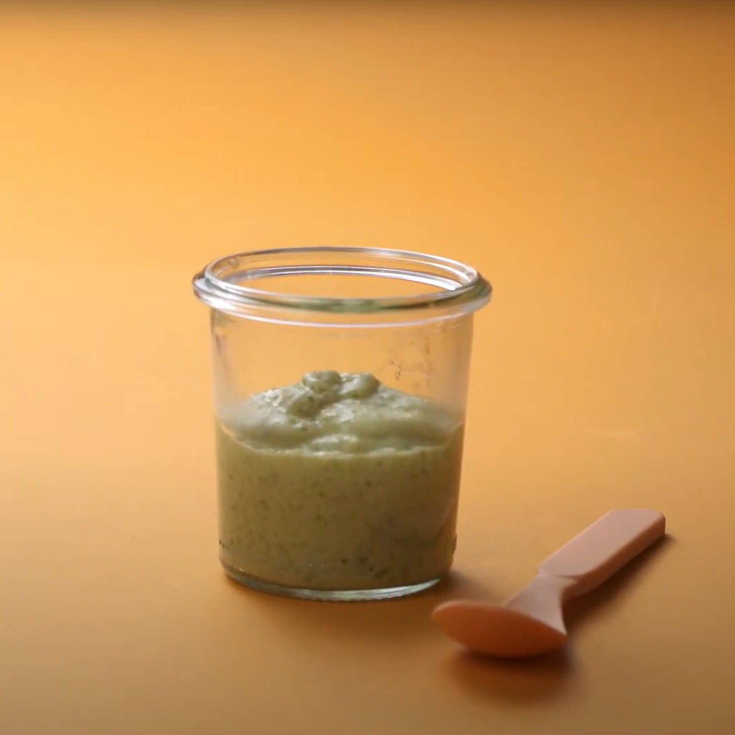 Serviervorschlag: Zucchini-Reis-Brei
