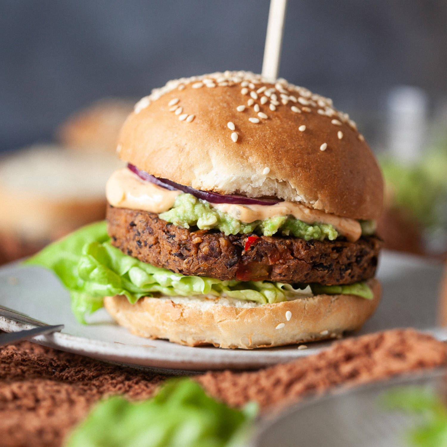 Kidney-Bohnen Burger