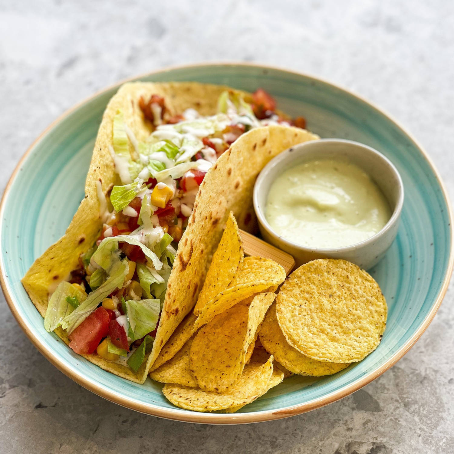 Serviervorschlag: Tacos mit Salsa