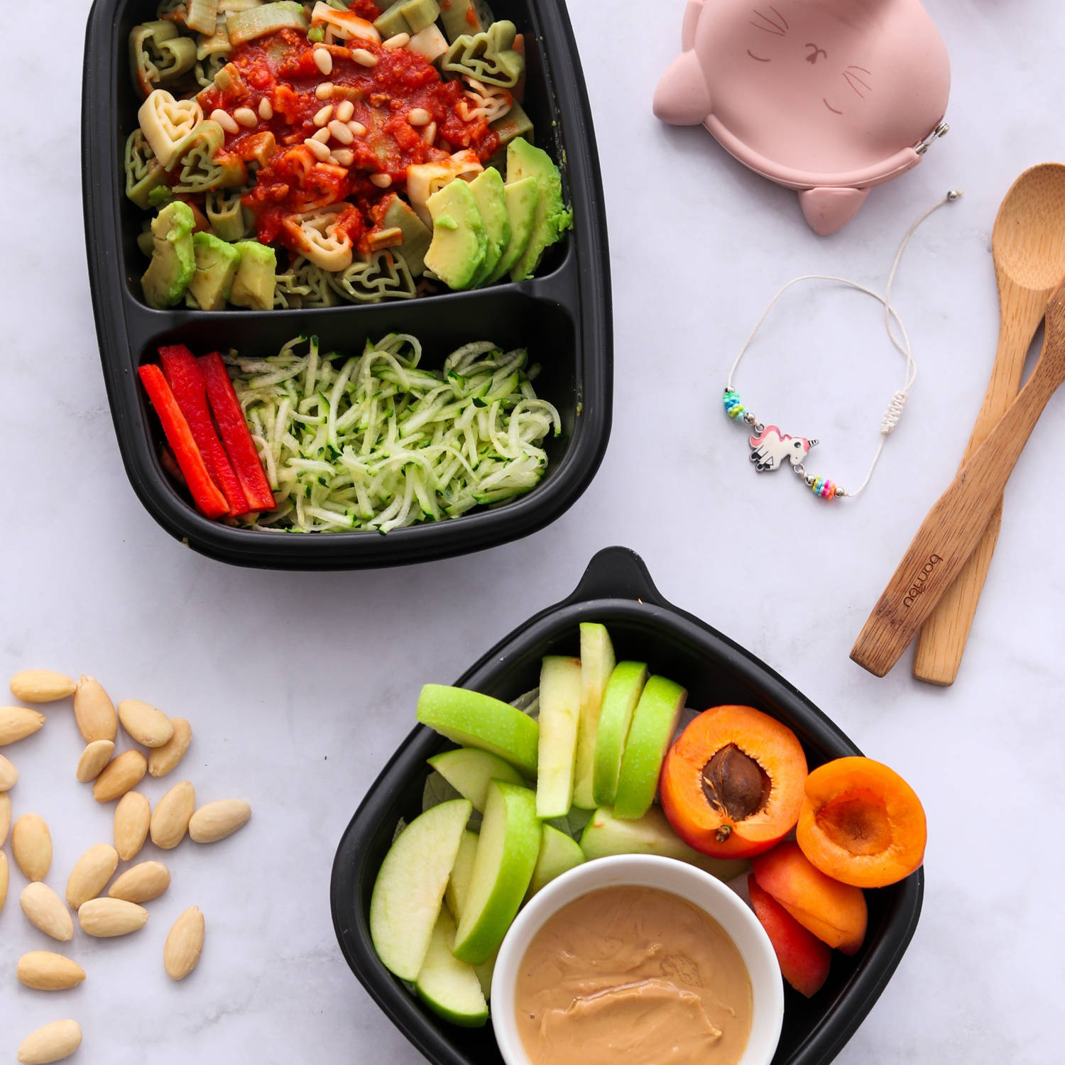 Serviervorschlag: Snackbox für Kinder