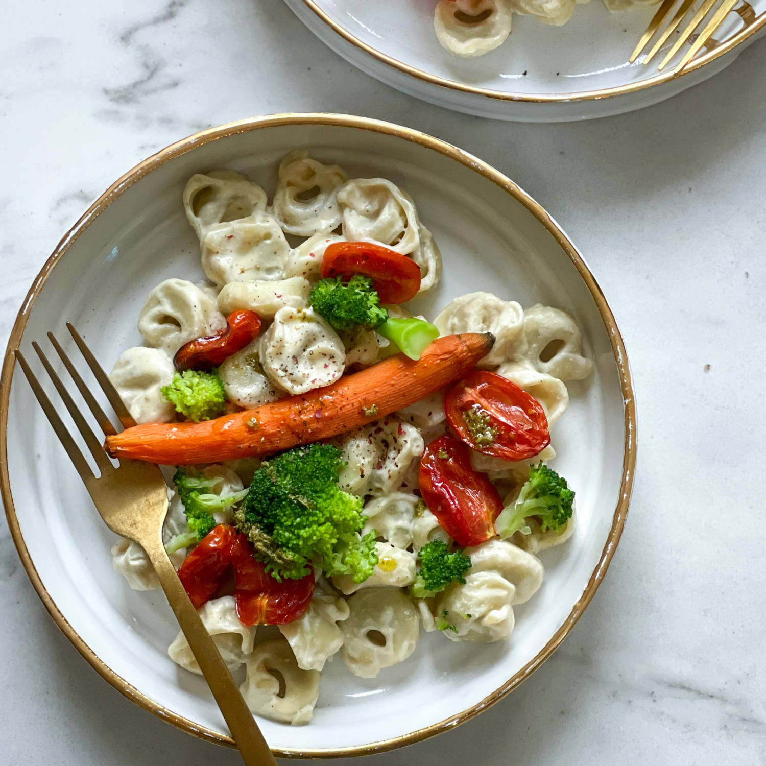 Serviervorschlag: Alfredo Tortellini