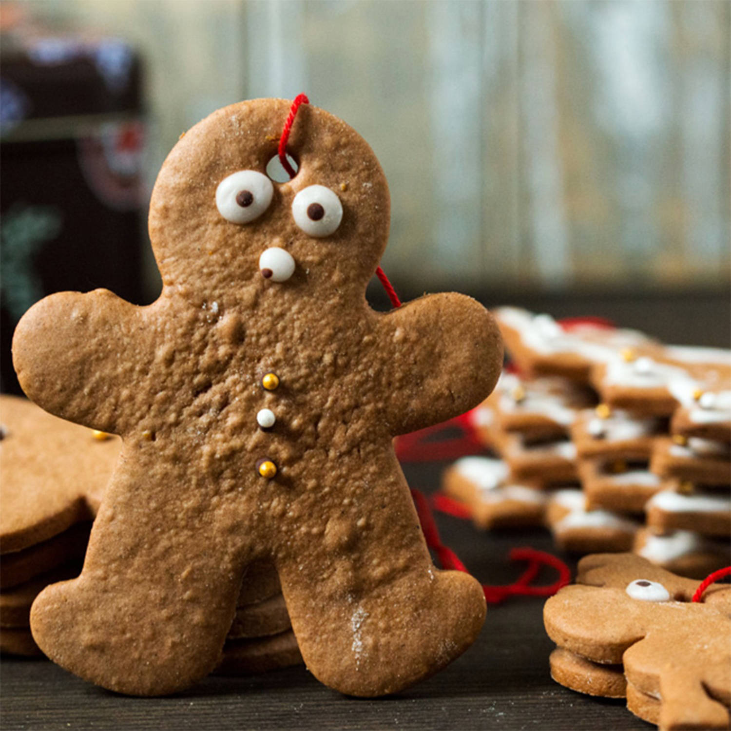 Serviervorschlag: Honiglebkuchen