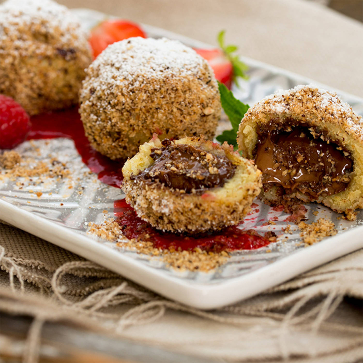 Serviervorschlag: Mozartknödel