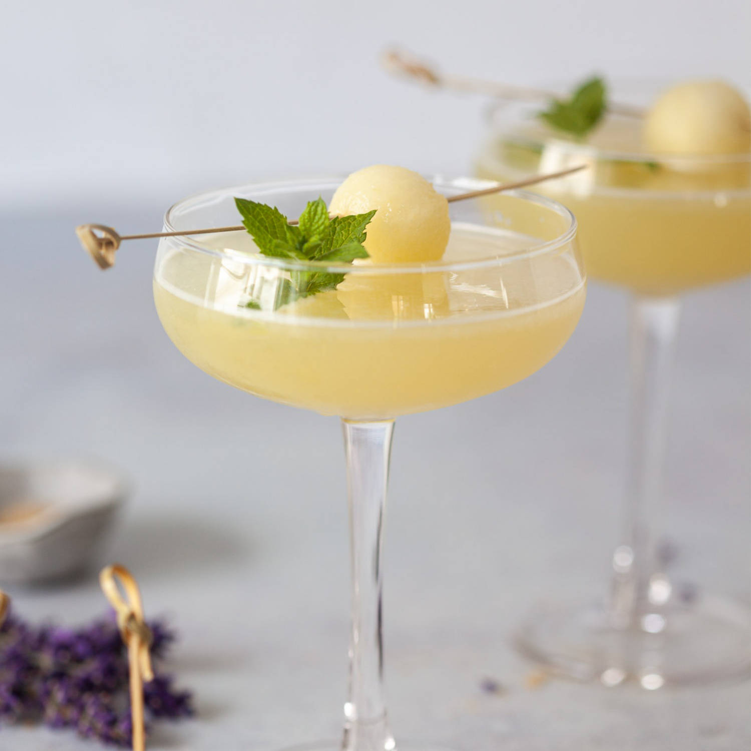 Serviervorschlag: Melon Bellini