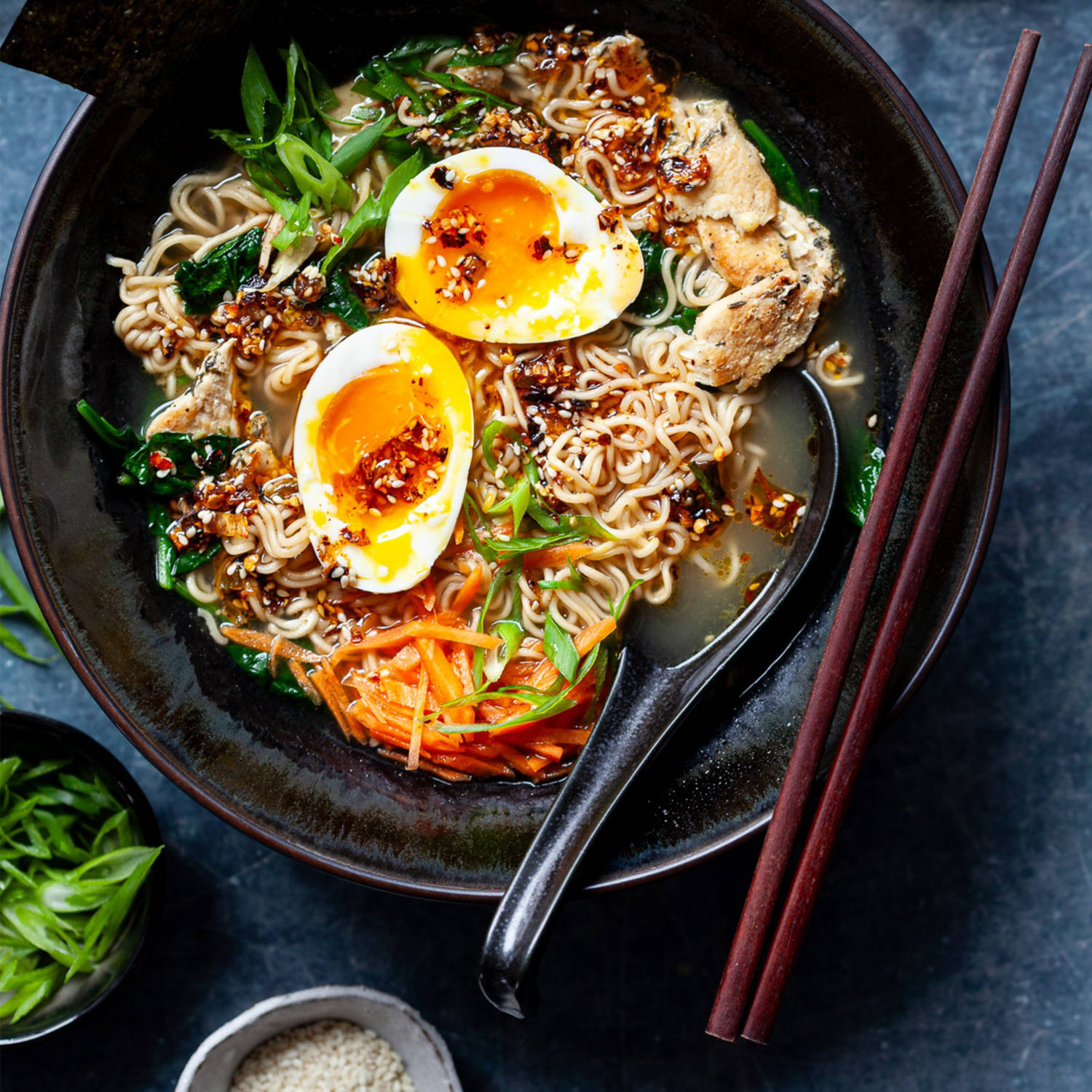Serviervorschlag: Instant-Ramen