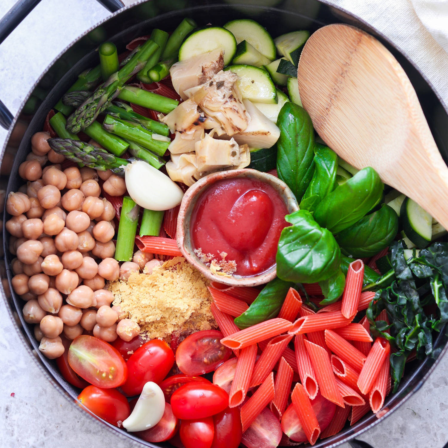 Serviervorschlag: Protein Pasta