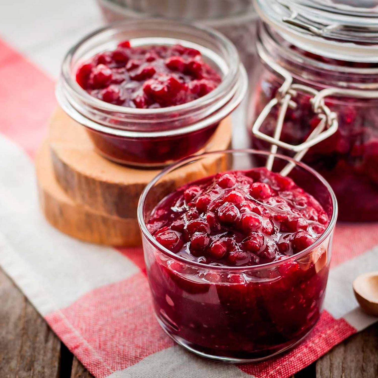 Serviervorschlag: Ribisel-Chutney