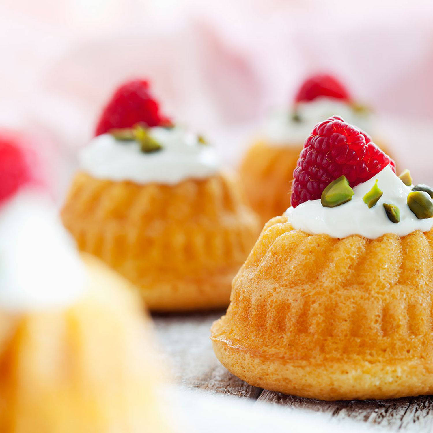 Beeren-Savarin mit Eis