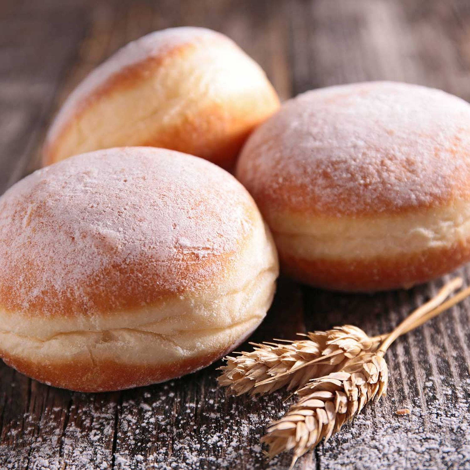 Serviervorschlag: Krapfenteig