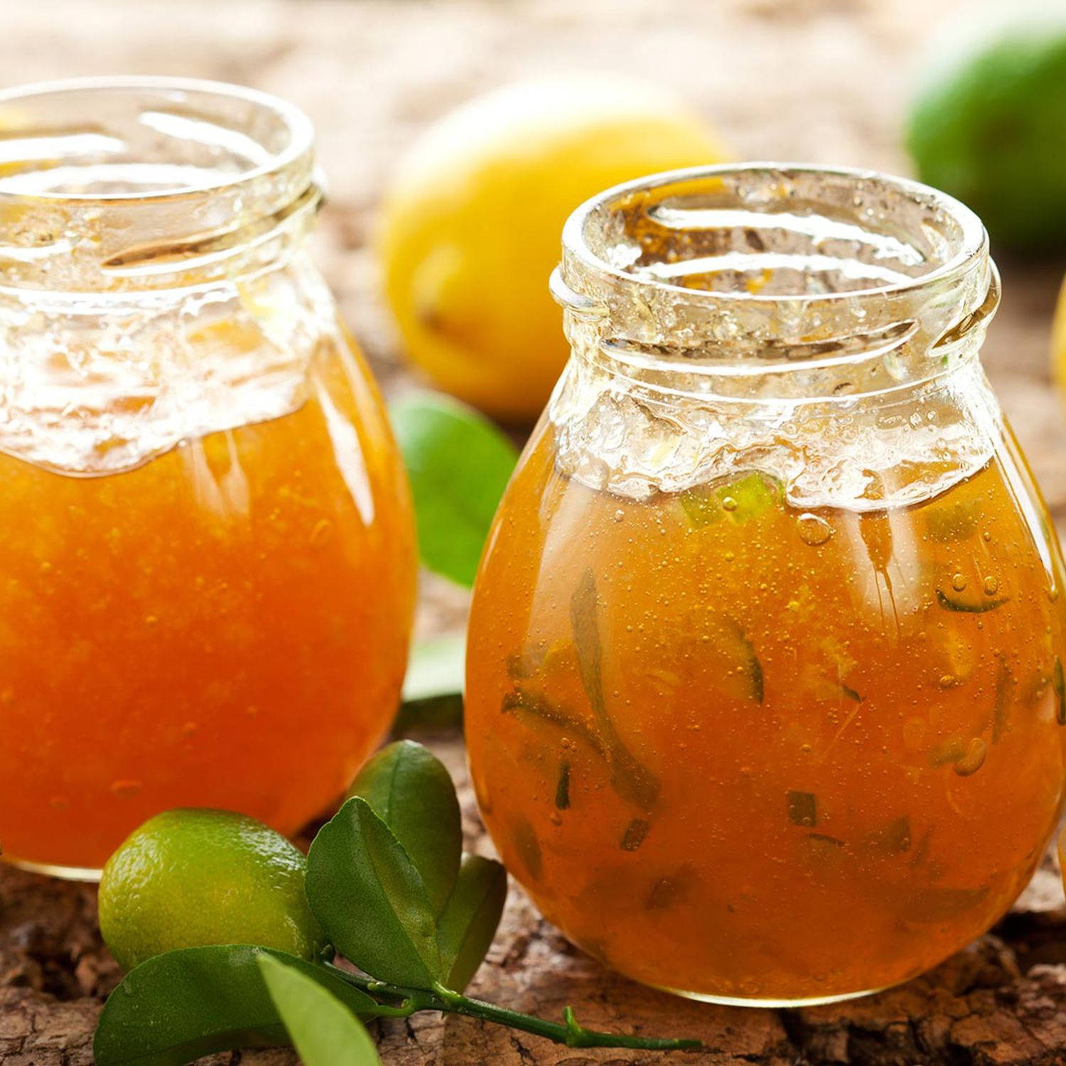 Serviervorschlag: Limetten-Gelee