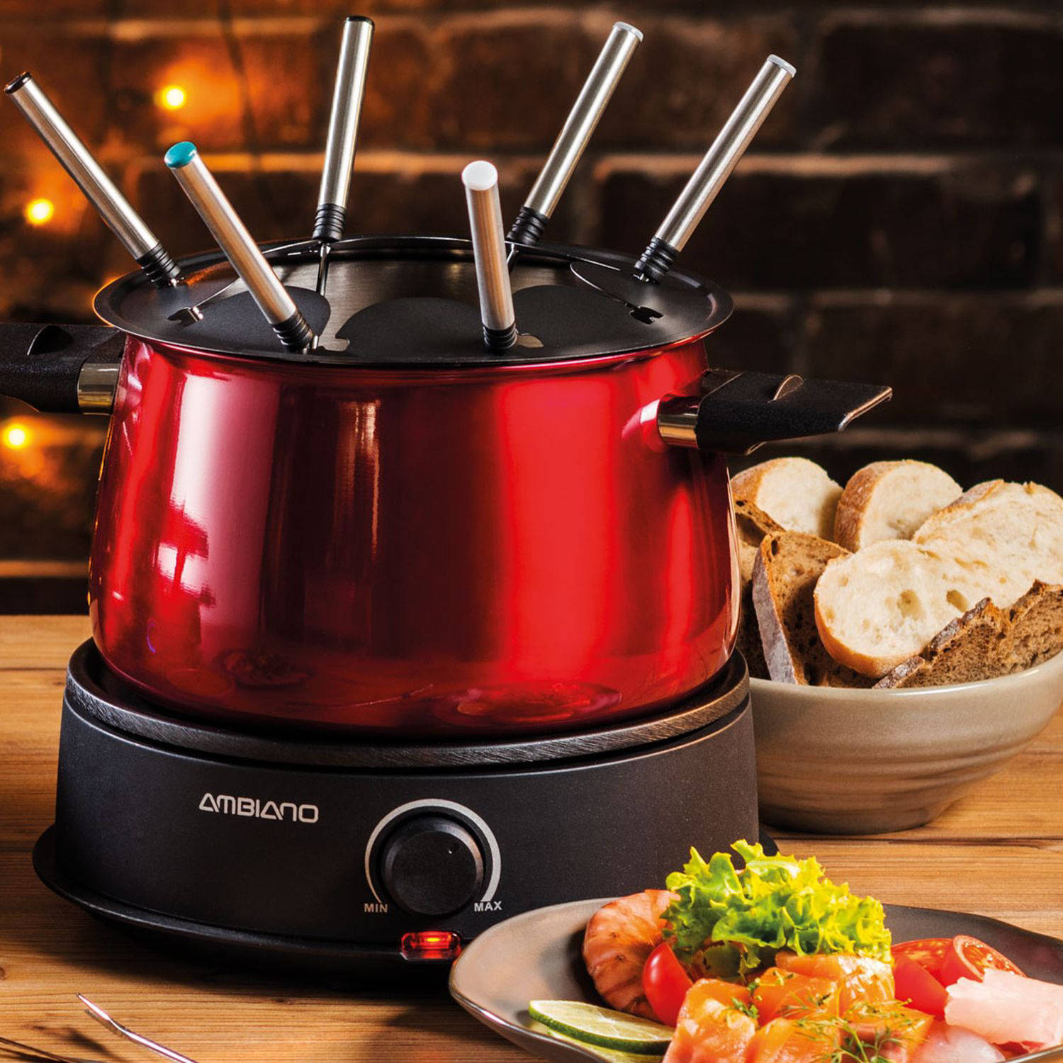 Serviervorschlag: Fondue Chinoise