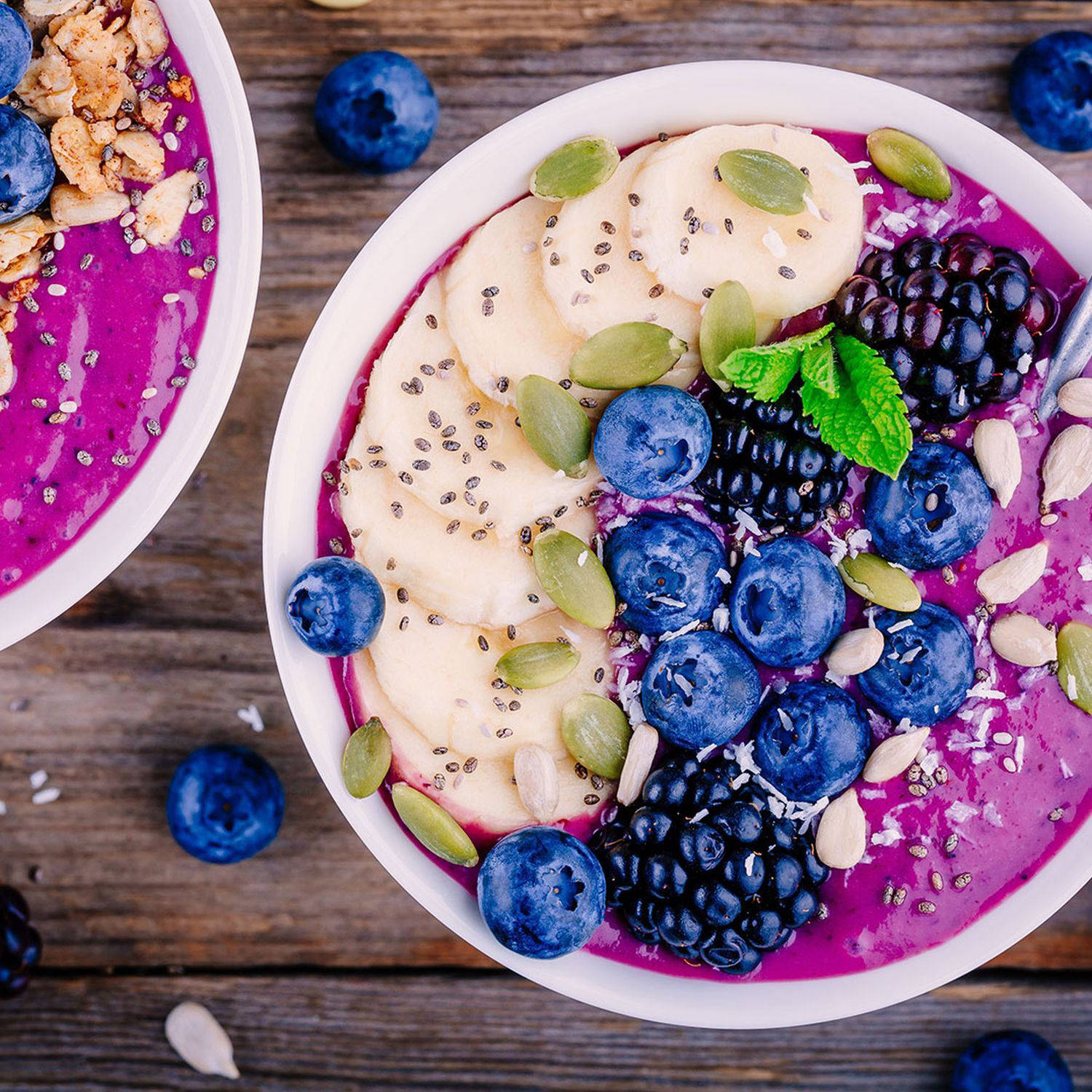 Serviervorschlag: Acai-Bowl