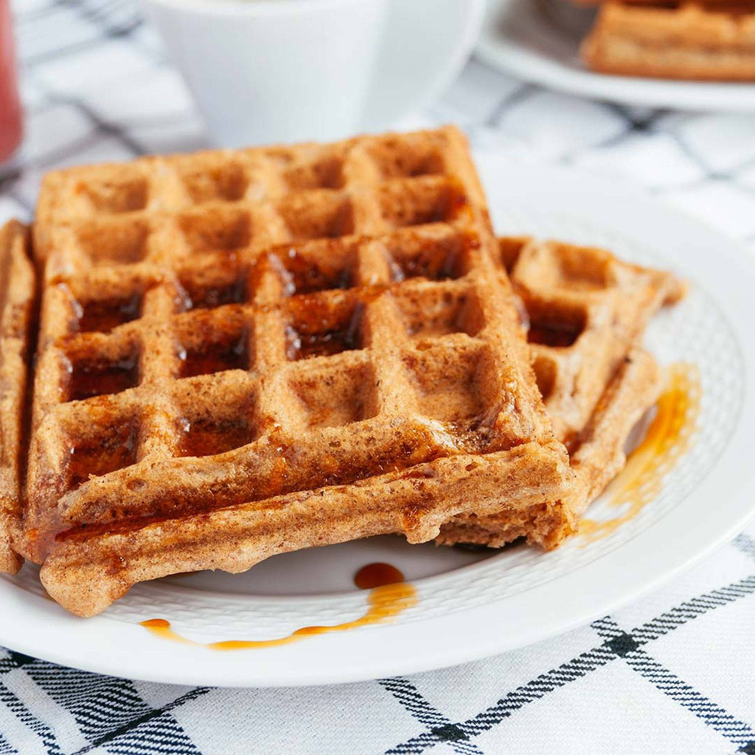 Serviervorschlag: Karottenwaffeln