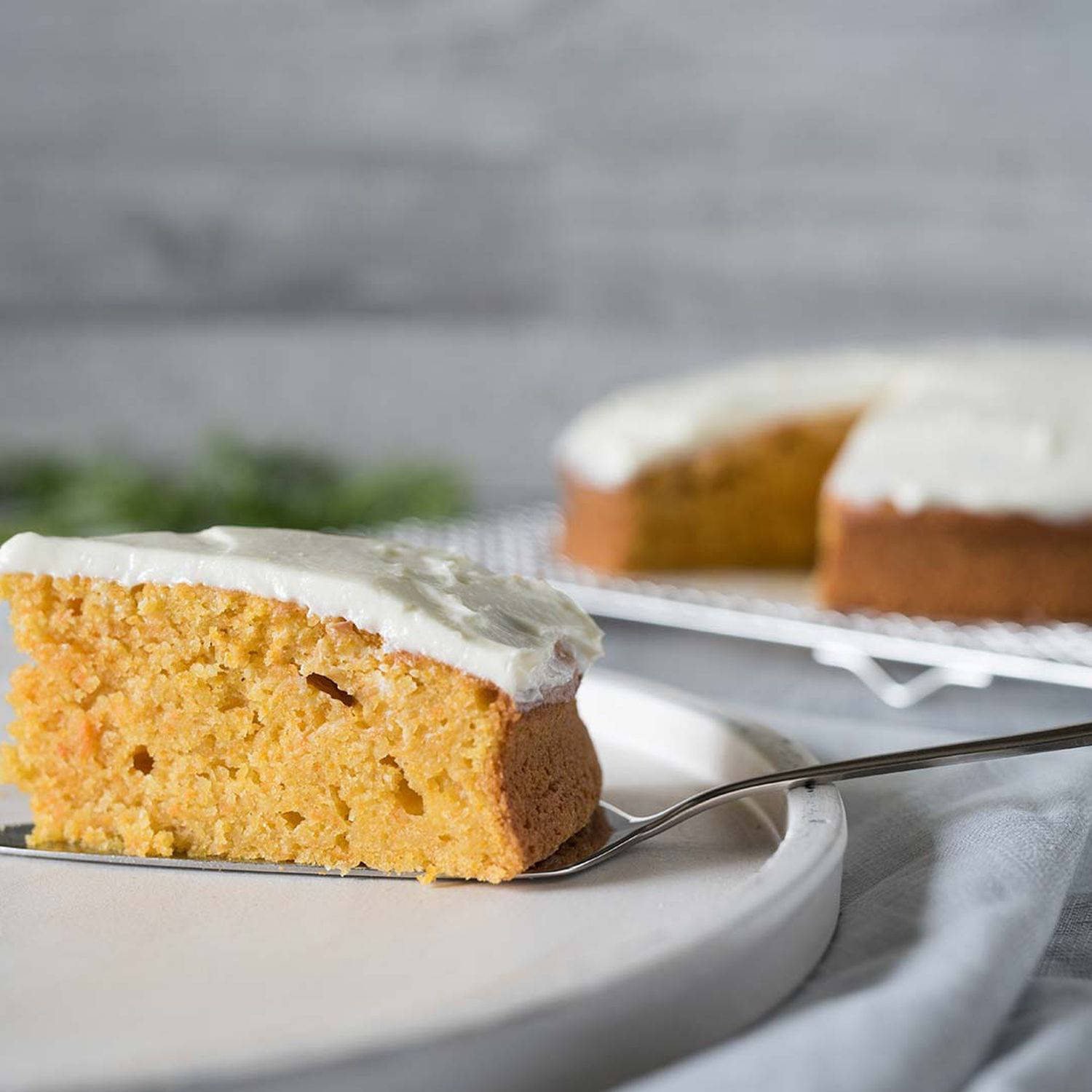 Leichter Karottenkuchen